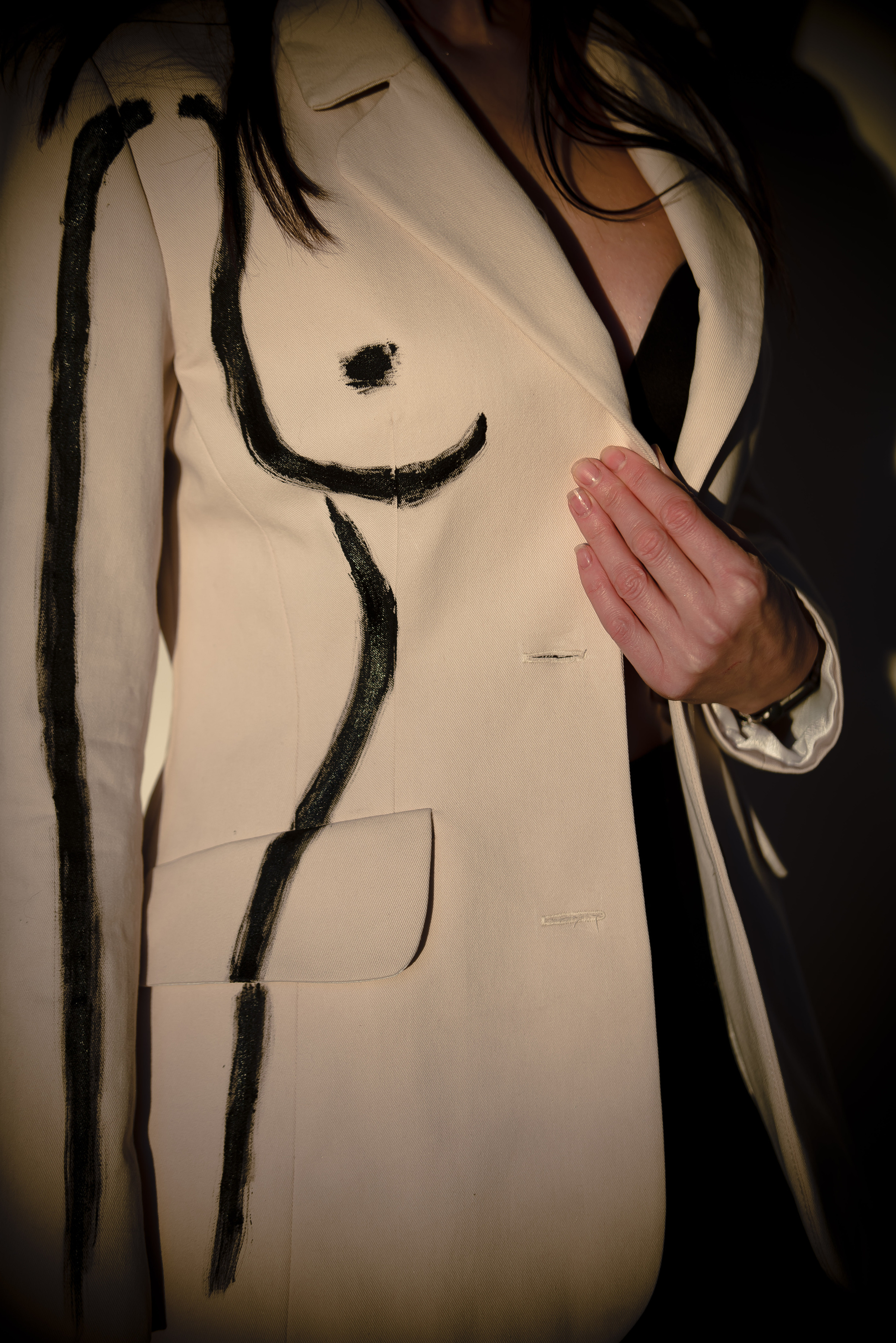 Креативный пиджак Юли. Арт-фотограф Евгений Матвиенко