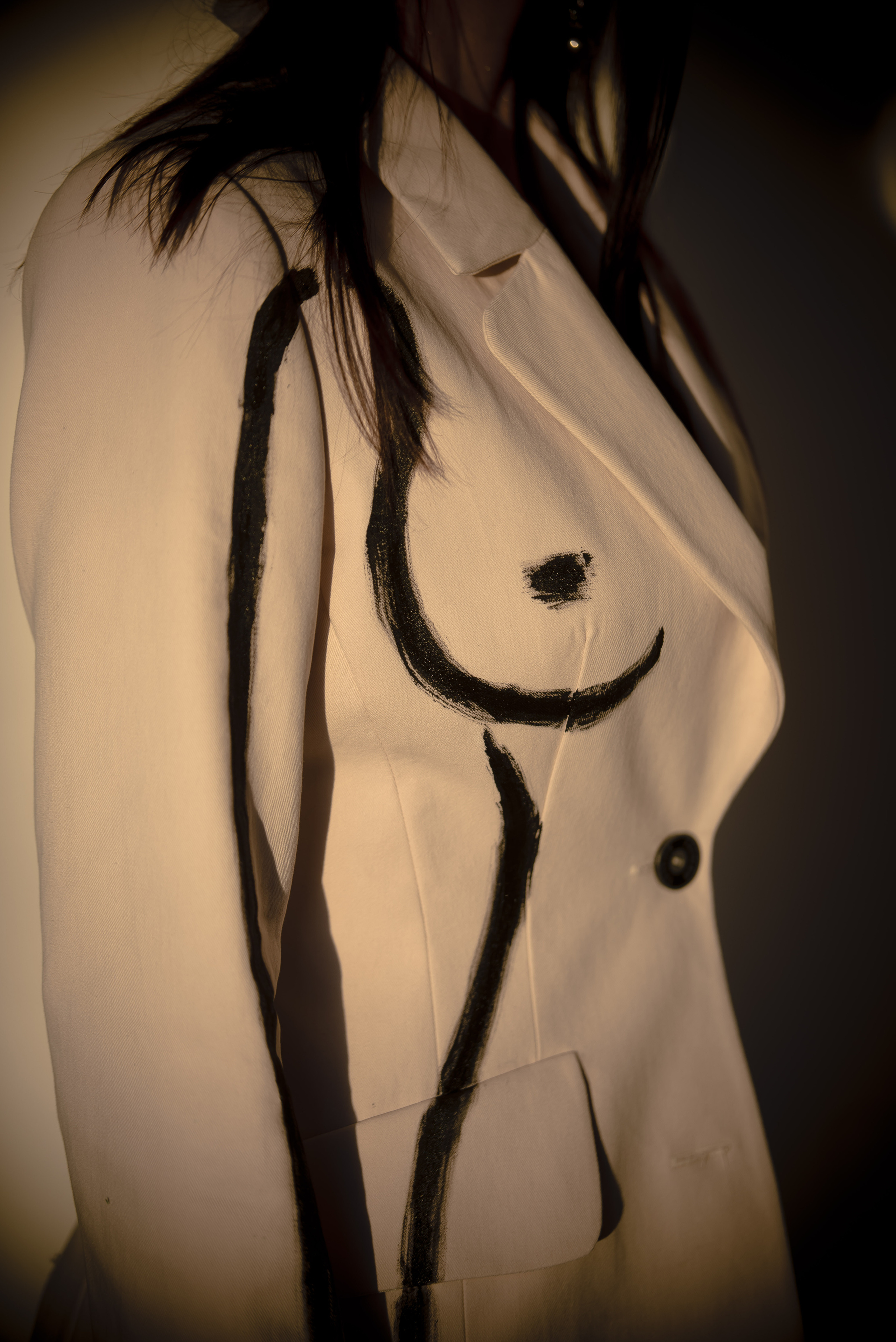 Креативный пиджак Юли. Арт-фотограф Евгений Матвиенко