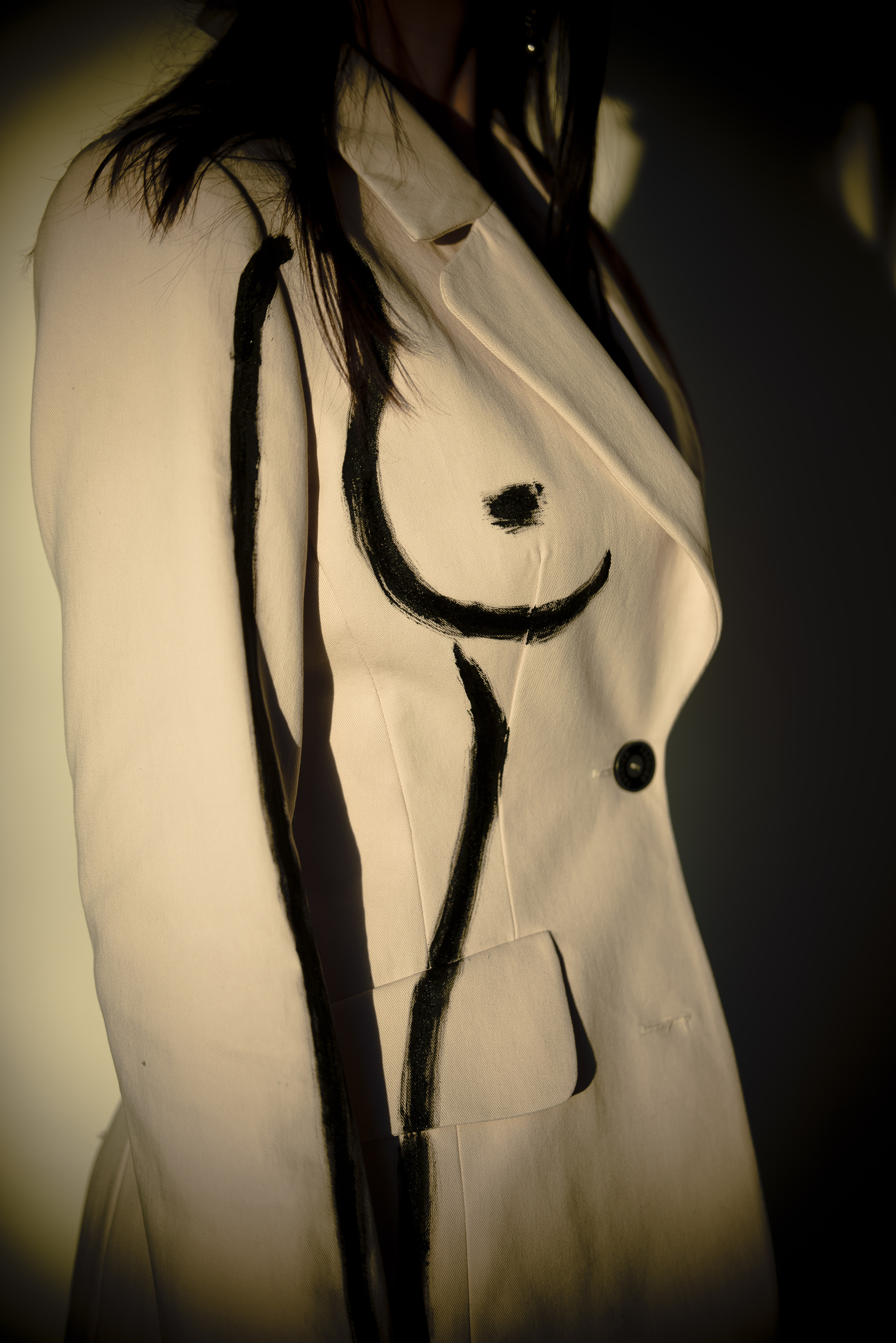 Креативный пиджак Юли. Арт-фотограф Евгений Матвиенко