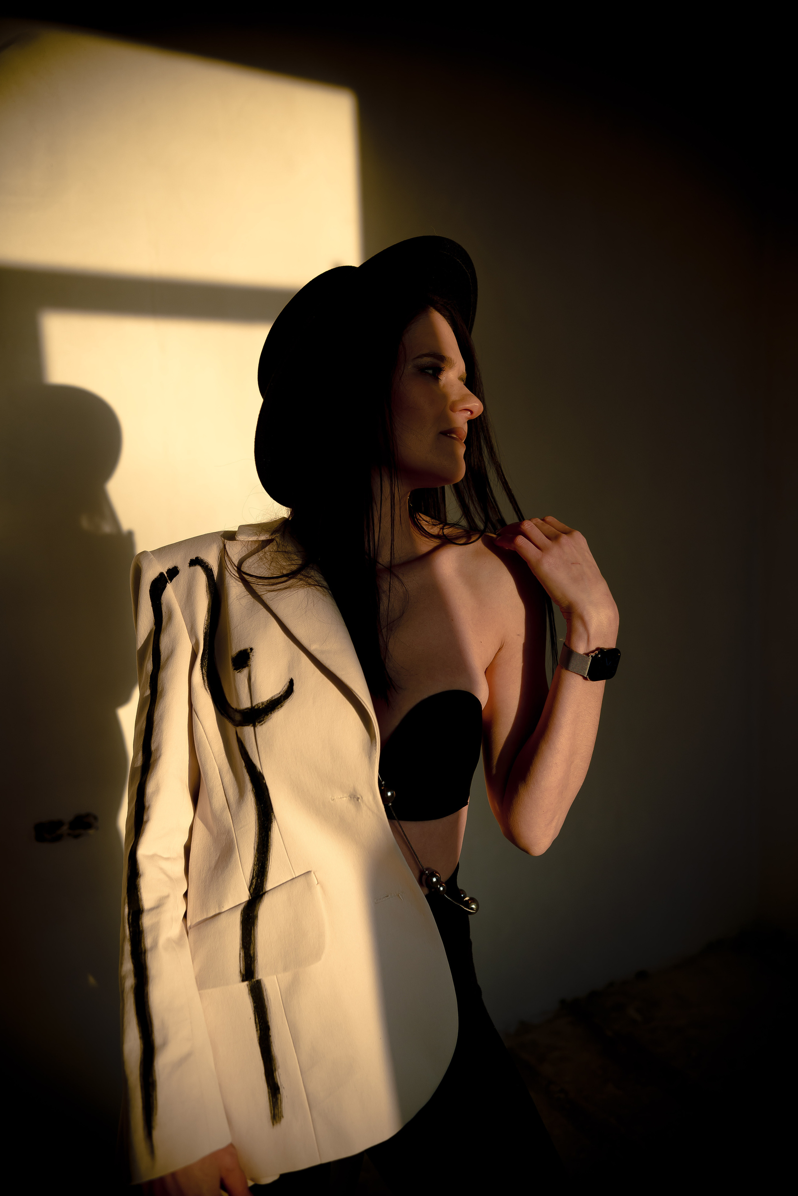 Креативный пиджак Юли. Арт-фотограф Евгений Матвиенко