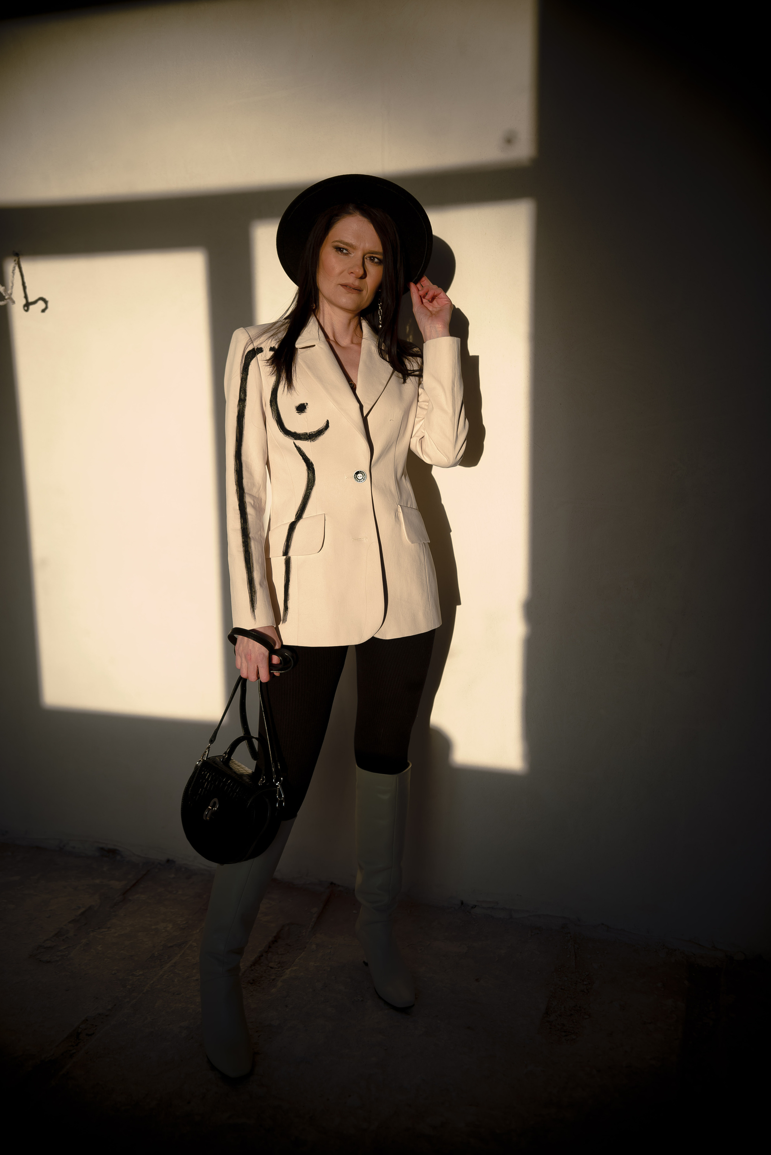 Креативный пиджак Юли. Арт-фотограф Евгений Матвиенко