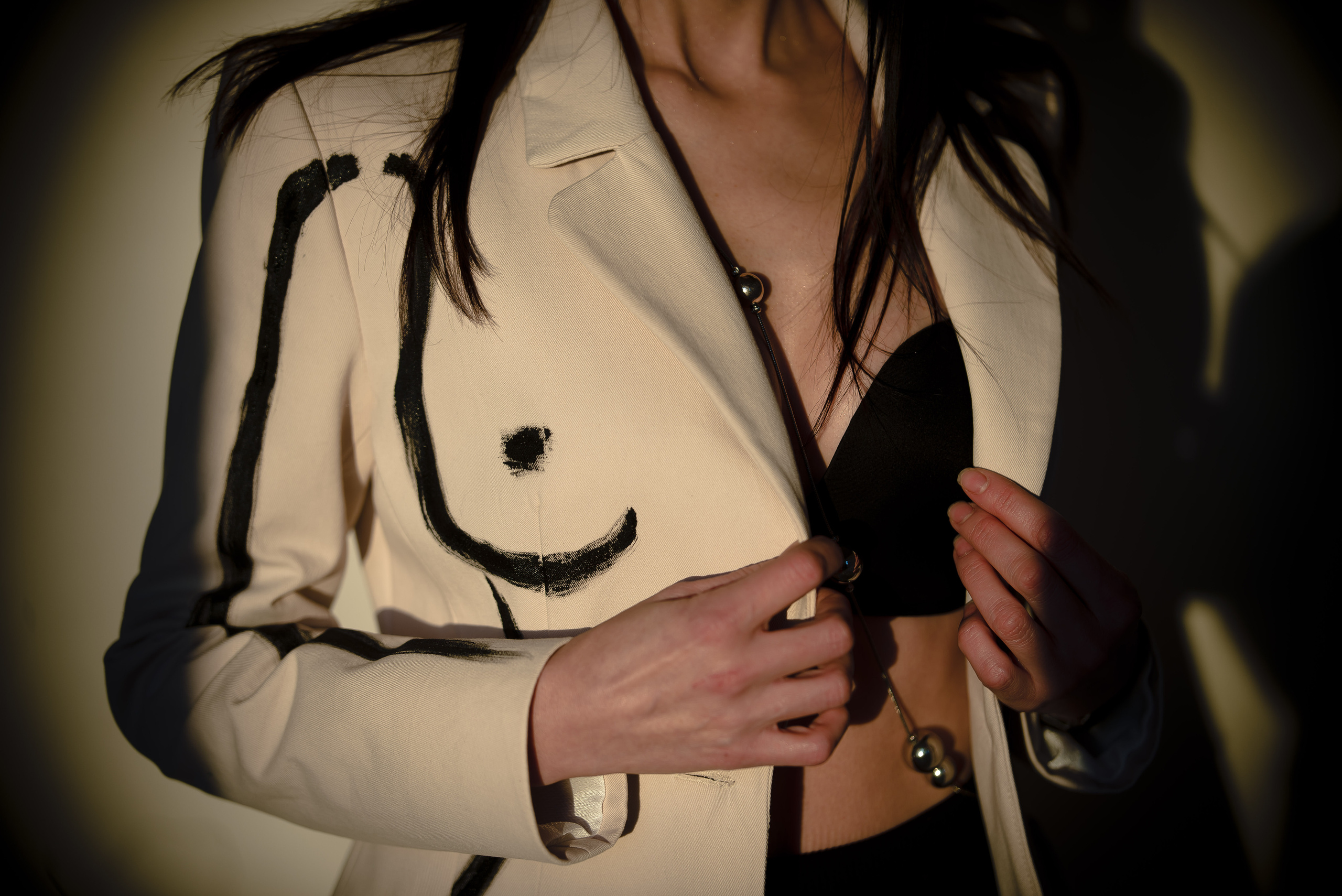 Креативный пиджак Юли. Арт-фотограф Евгений Матвиенко