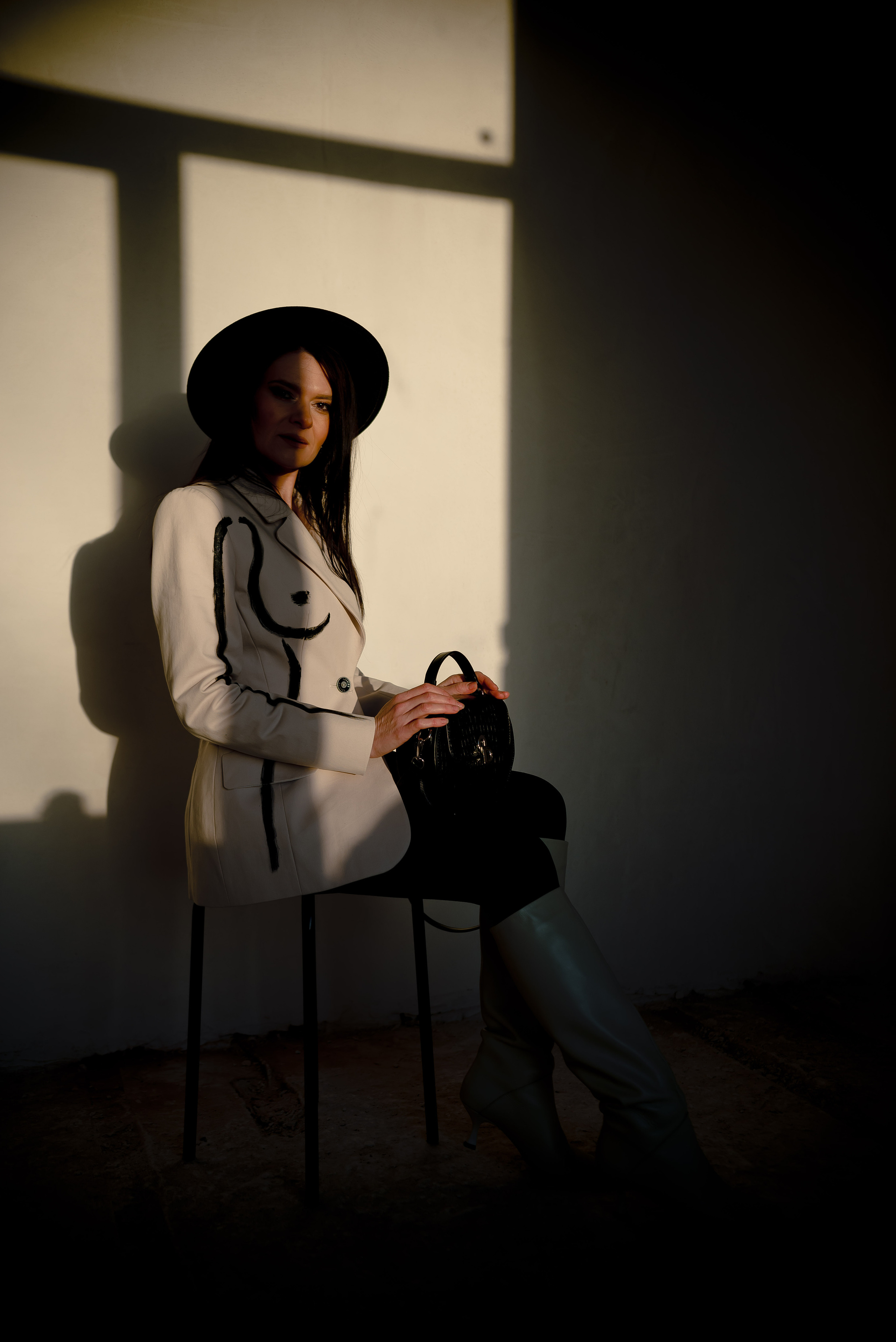 Креативный пиджак Юли. Арт-фотограф Евгений Матвиенко