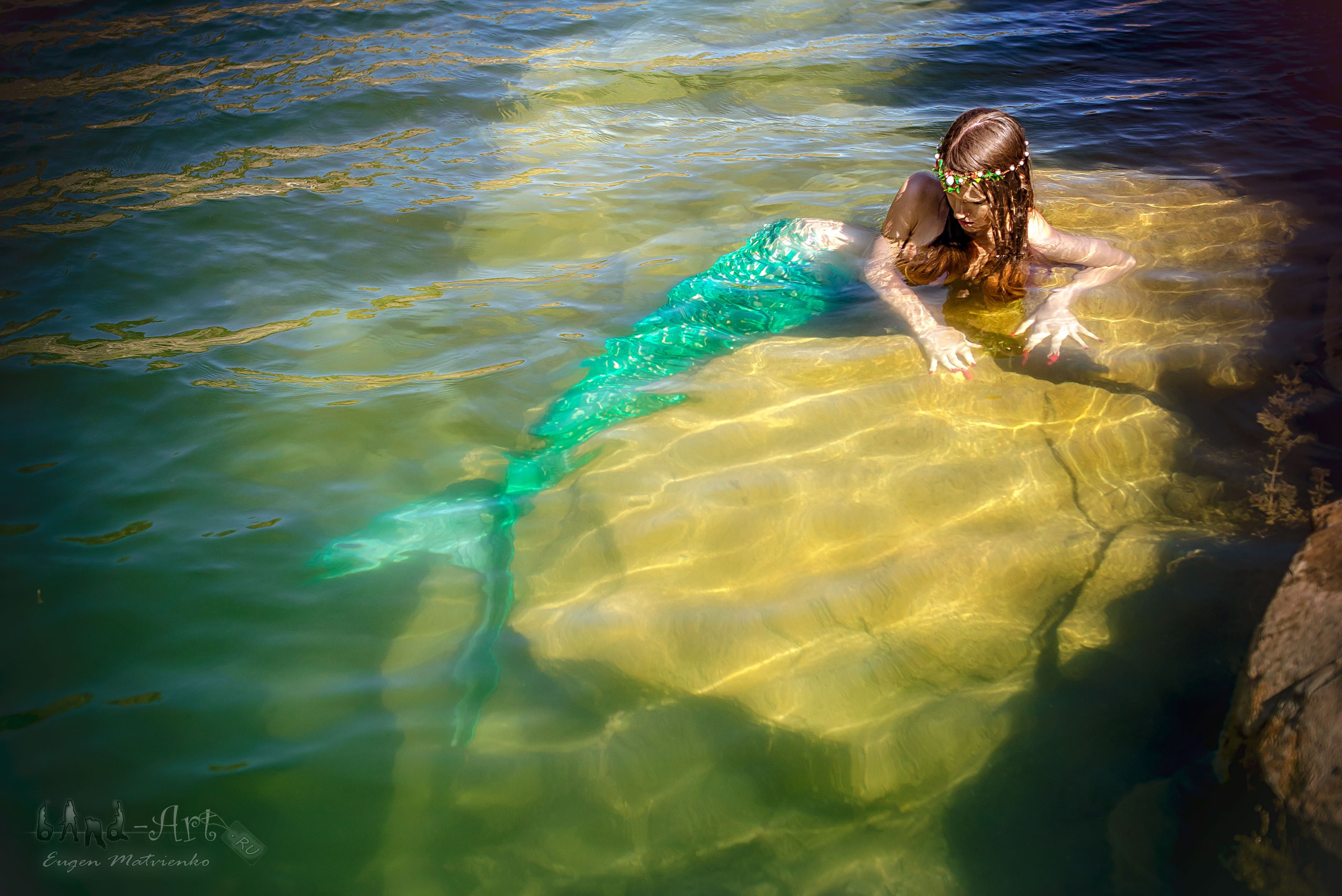 Валерия Февралека русалка в озере