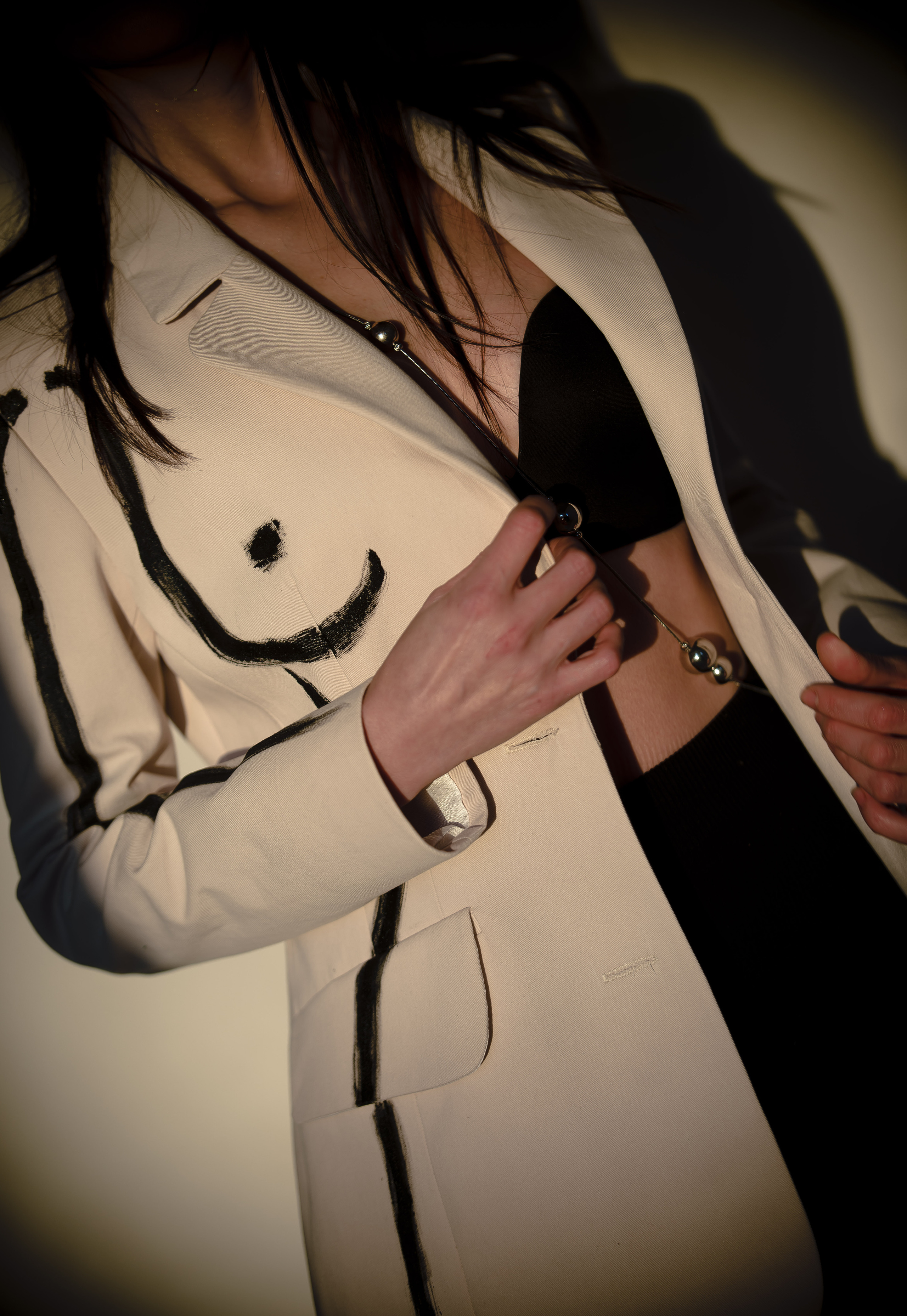 Креативный пиджак Юли. Арт-фотограф Евгений Матвиенко