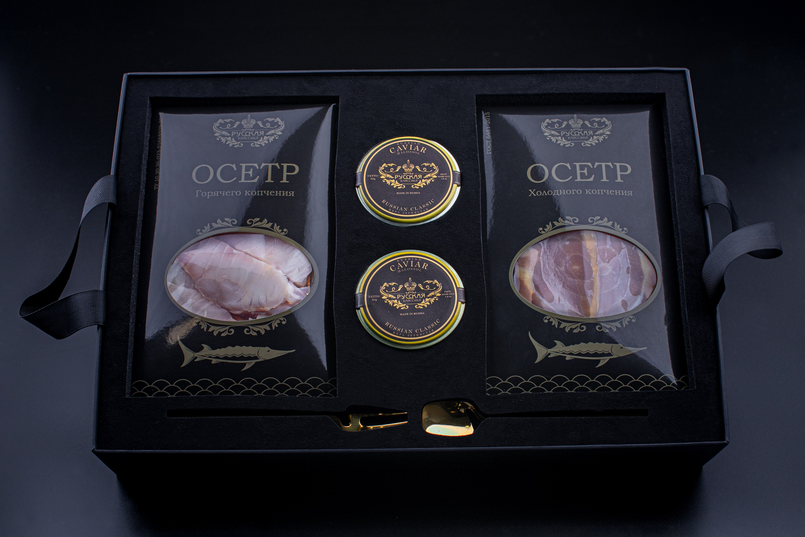 Черная икра «Русская Классика». Фуд фотограф. Съемка еды в Москве