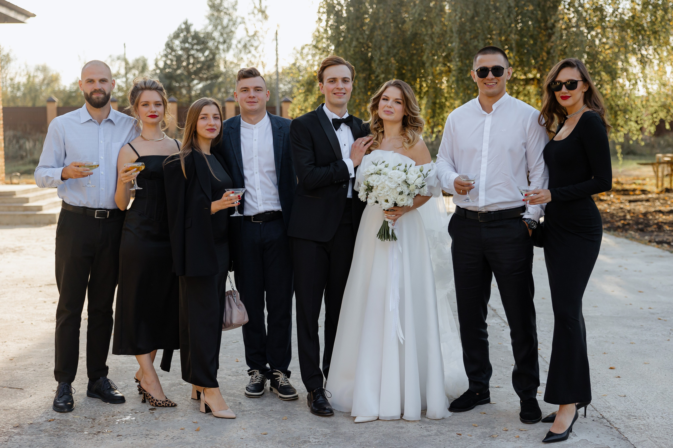 Свадебная вечеринка Евгении и Бориса. Фотограф Сергей Ртищев в Москве и РФ