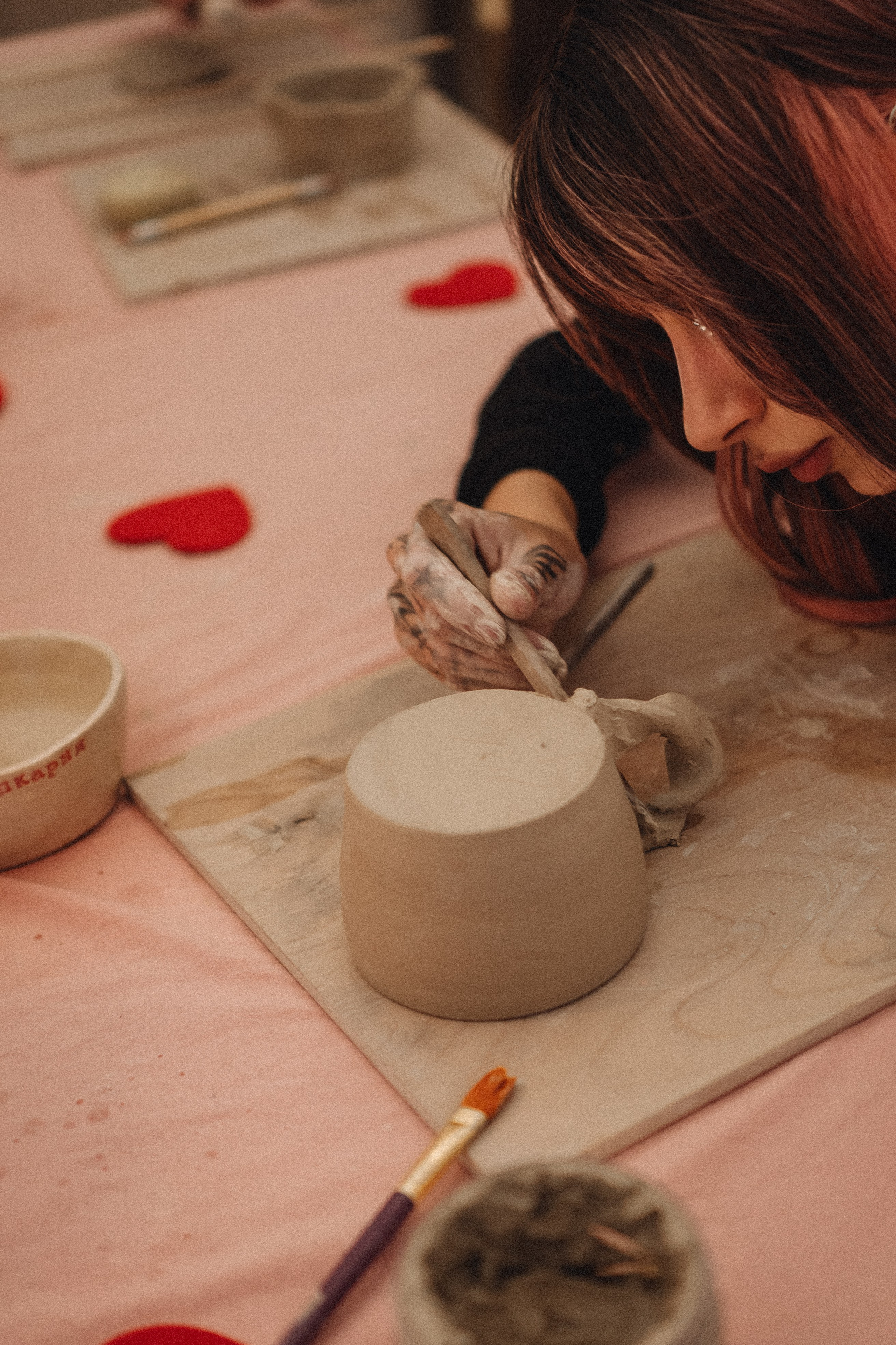 СВИДАНИЕ В ГОНЧАРНОЙ МАСТЕРСКОЙ. Профессиональный фотограф, Санкт-Петербург — Виктория Богомолова