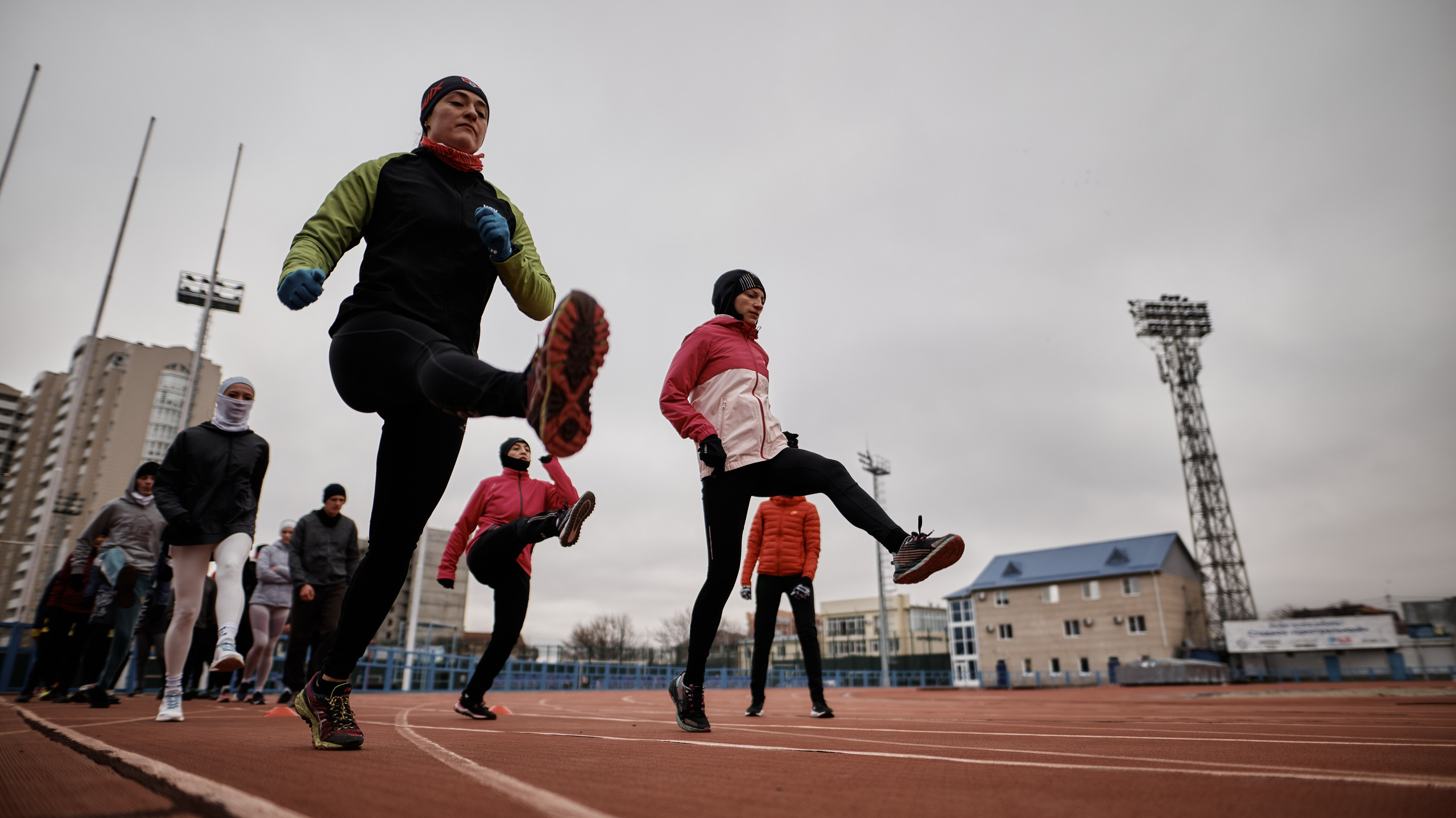 Тренировка Kavkaz Run. Руслан Хорошилов, Ирина Дмитриева. Репортажный фотограф в Краснодаре, Иван Ванюшенков