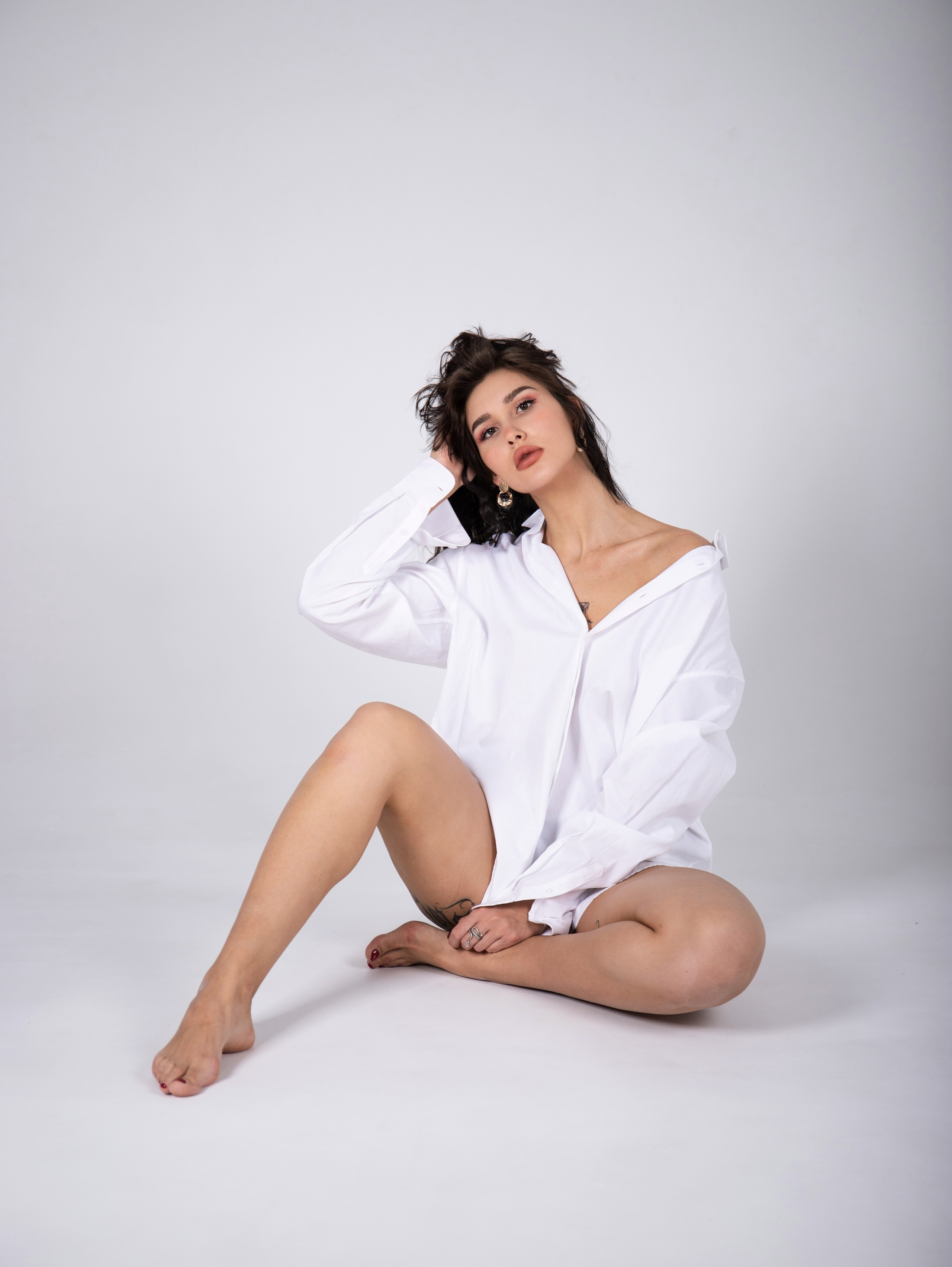 На циклораме. Свадебный и семейный фотограф в Москве Мила Широких