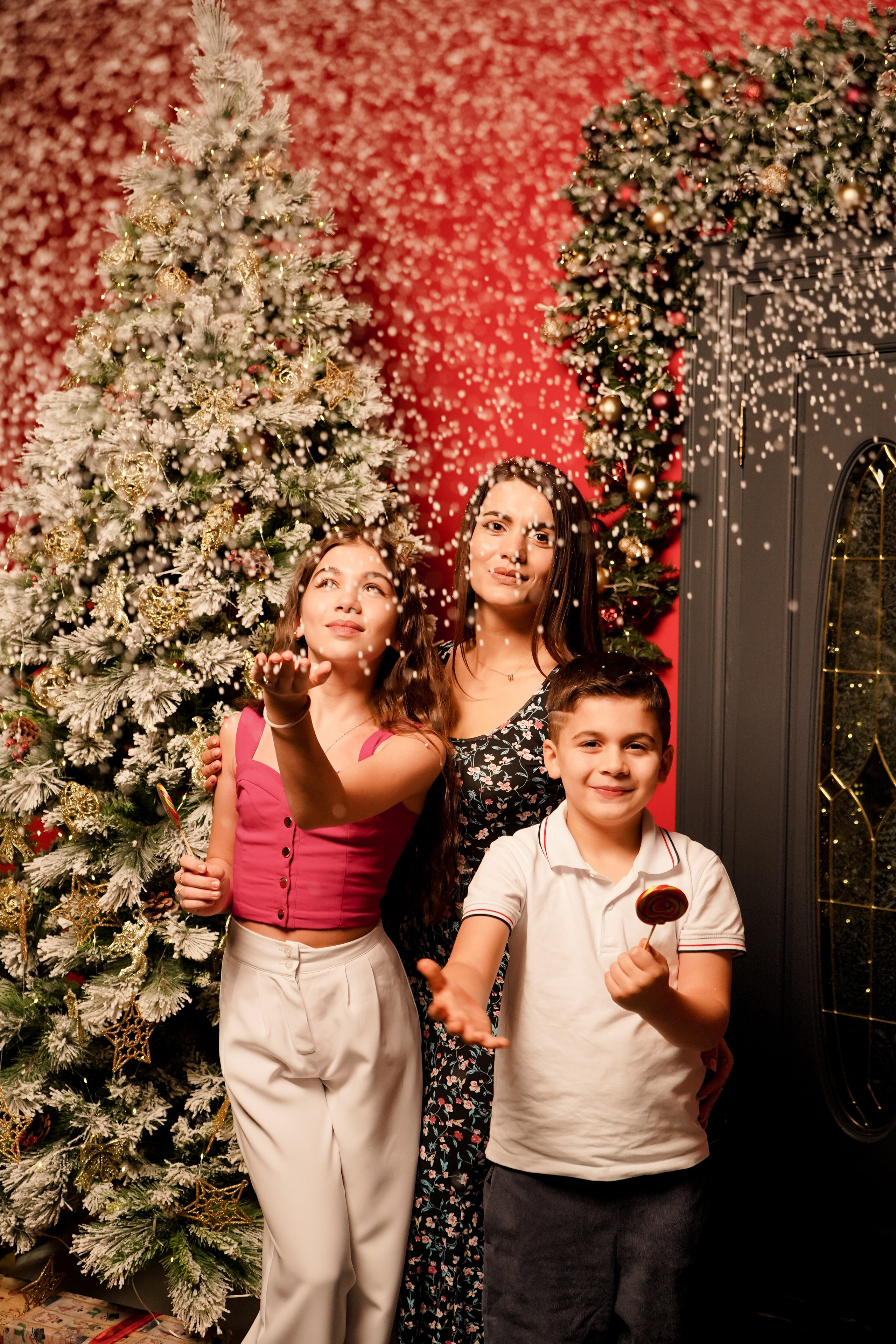 Новогодняя семейная фотосессия. Семейный и детский фотограф Зеленоград Кудашова Наиля