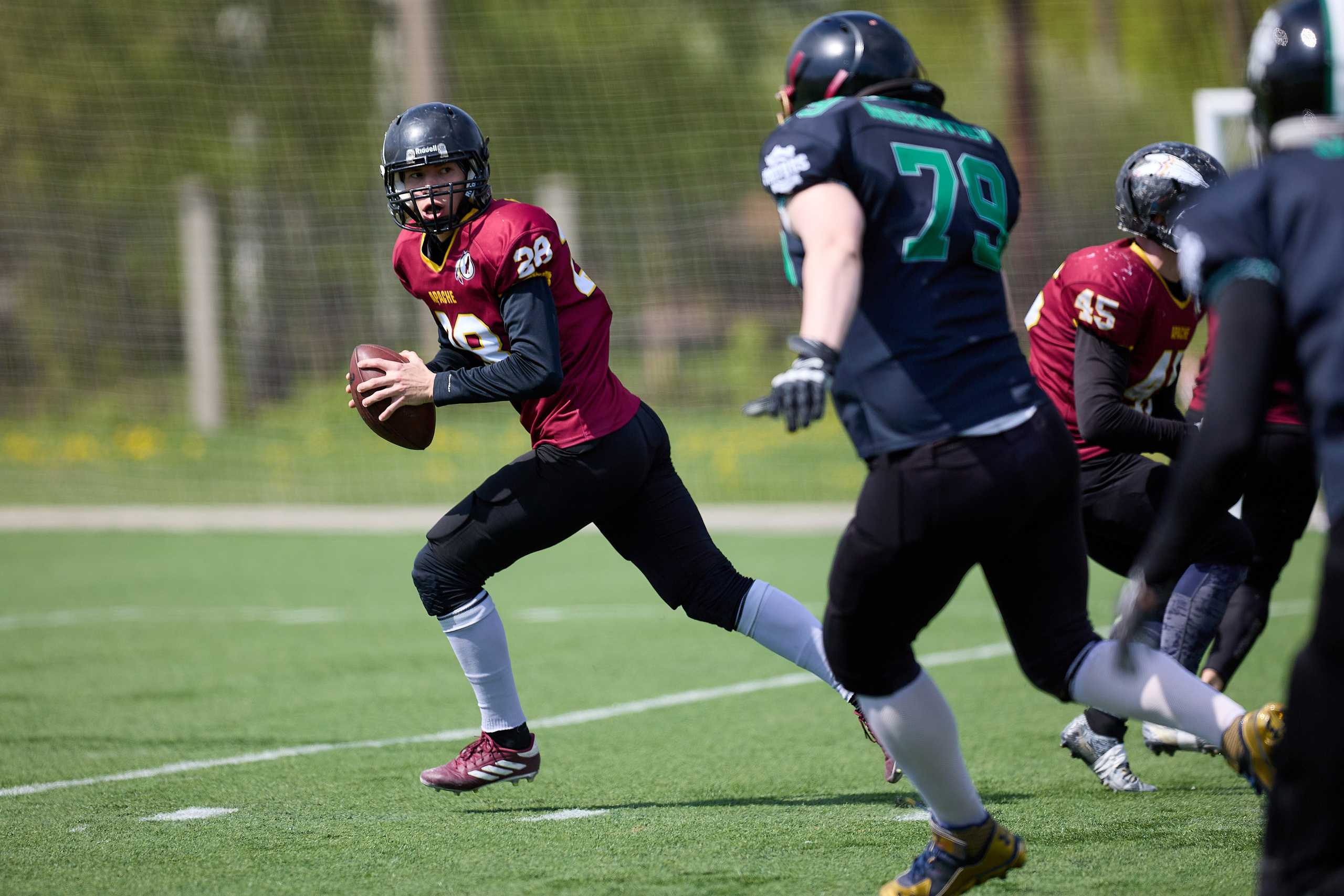 Американский футбол. Апачи — Бульдоги. Светлана Родионова — фотограф спортивный и не только