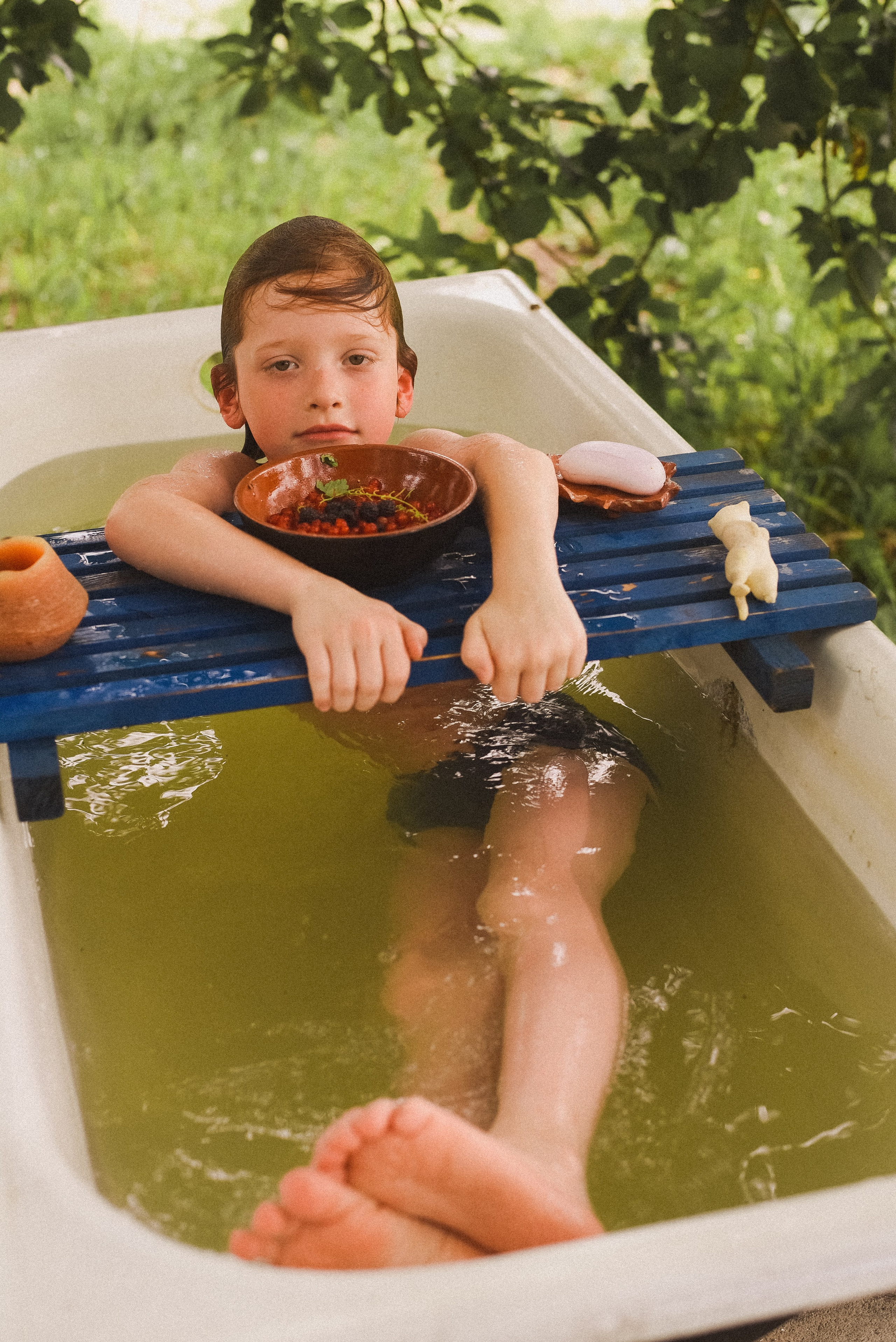 Ванна на костре. Детский и семейный фотограф в Новосибирске Саша Дорошенко