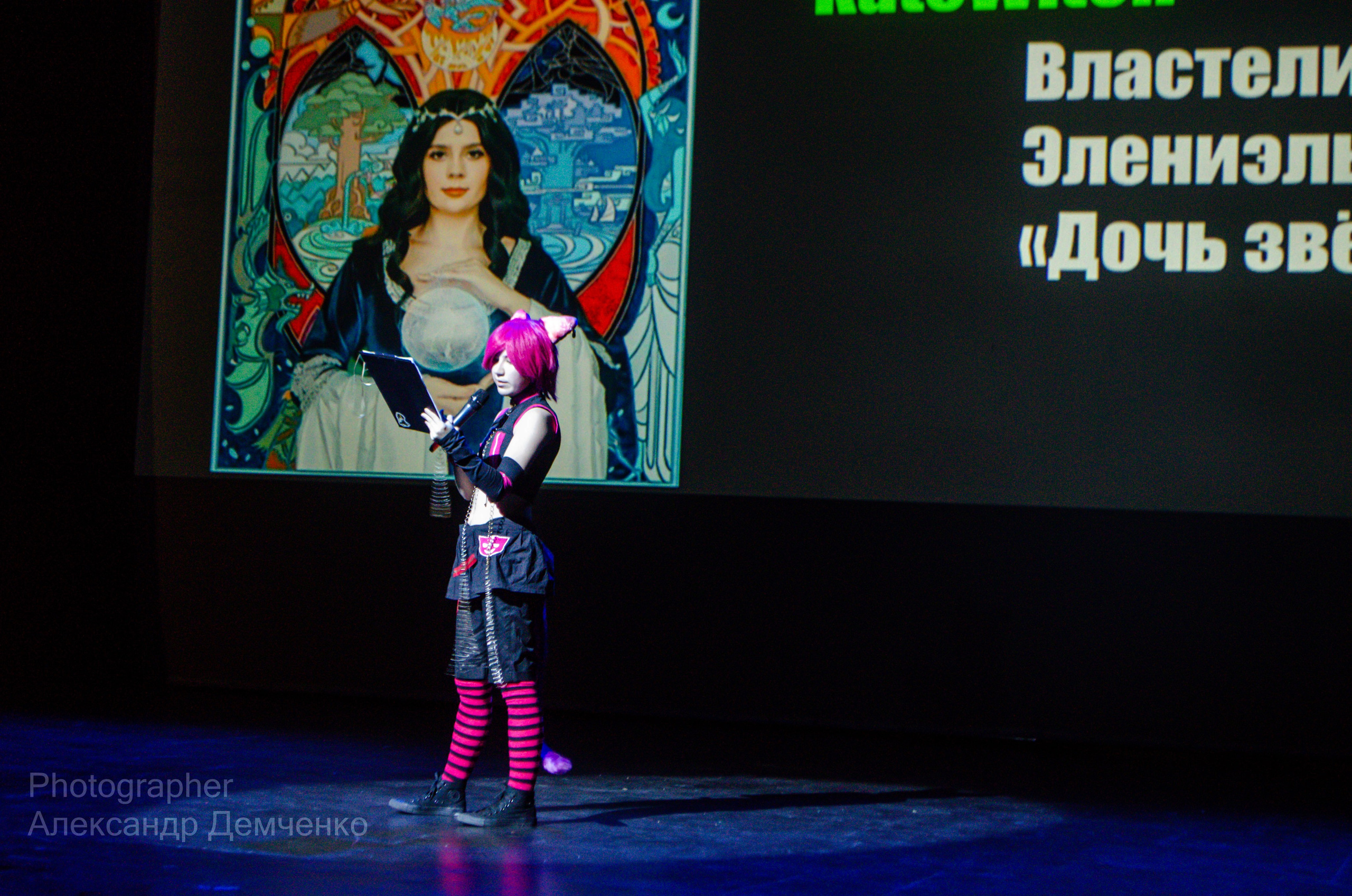 Фотосессия сцены в Москве на разных репортажных мероприятий