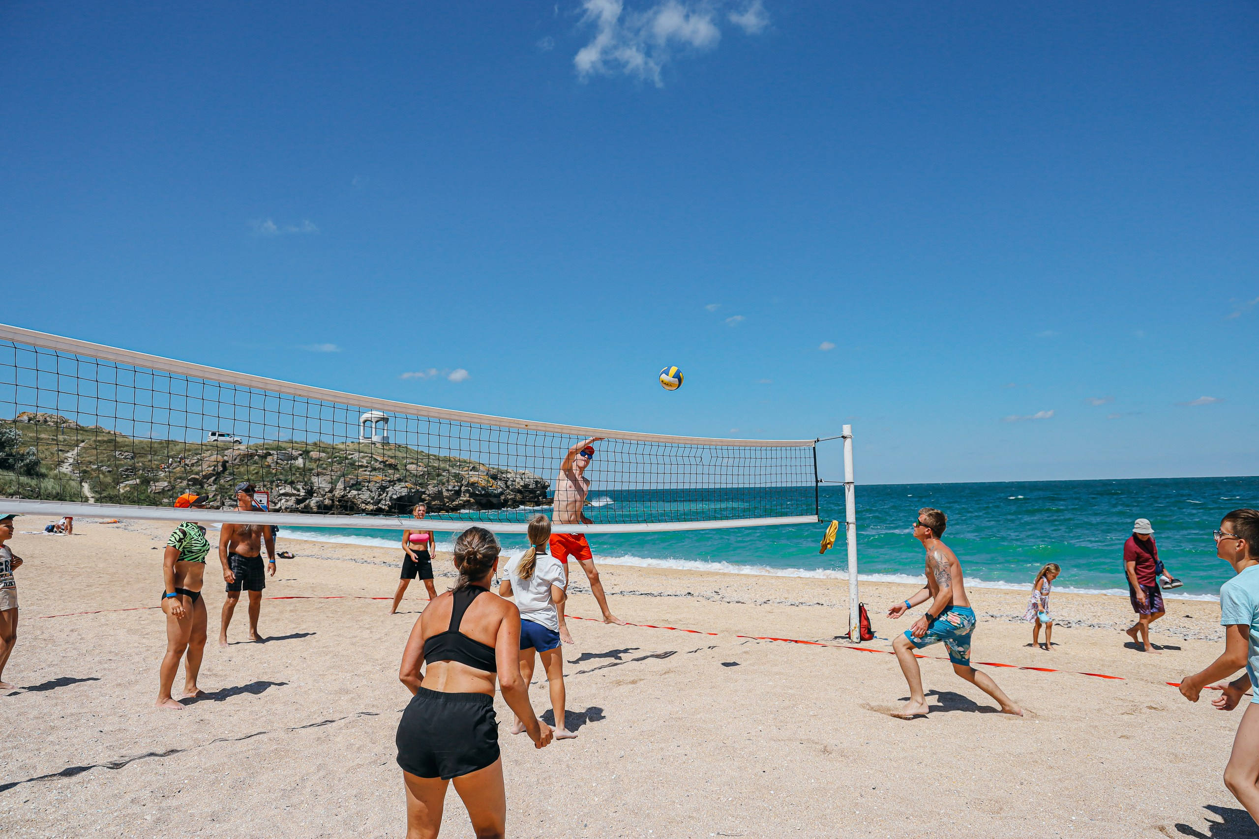 ПЛЯЖНЫЙ ВОЛЕЙБОЛ. Photographer of Krasnodar city Paul Varro