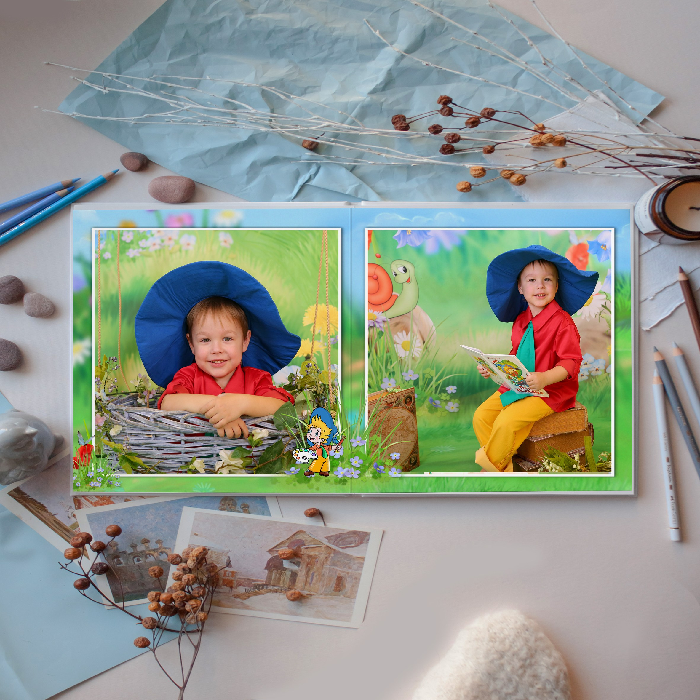 «Незнайка и его друзья». Студия детской и семейной фотографии 12кадров