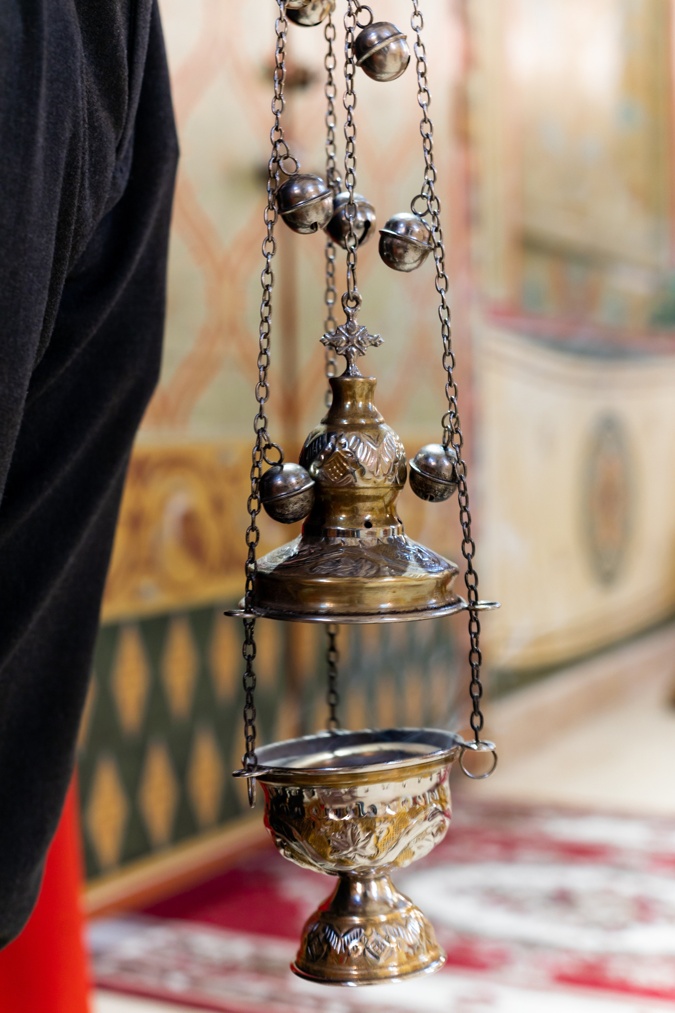 Праздничное богослужение Святителю Николаю 19 декабря. Интерьерный фотограф в Москве Роман Потапов