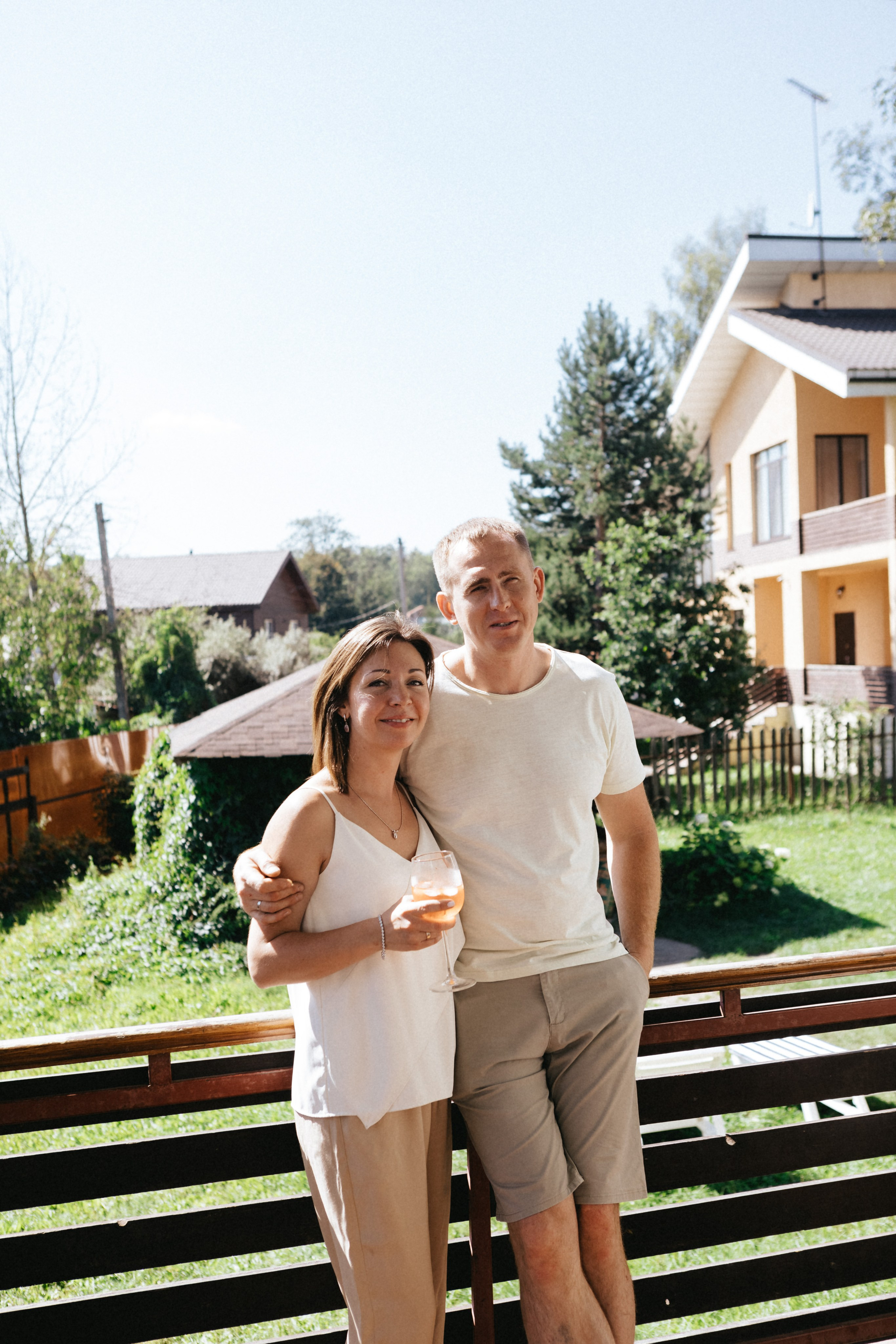 Лиза и Сережа. Роспись и тусовка в коттедже. Свадебный и портретный фотограф в Москве Анастасия Масюк