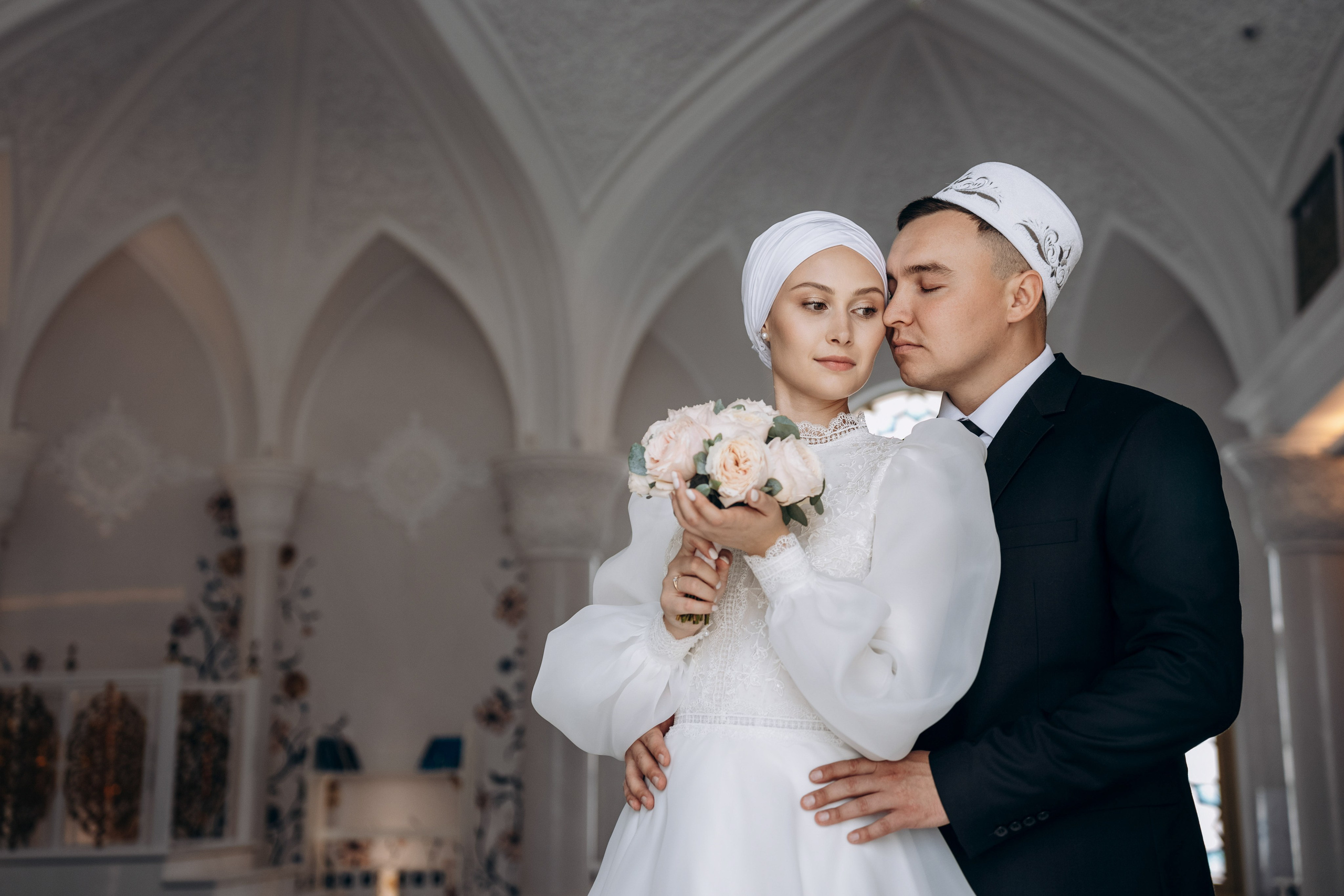 никах в мечети Ирек, фотосессия в мечети Ирек, фотограф на никах в Казани Ranas4you