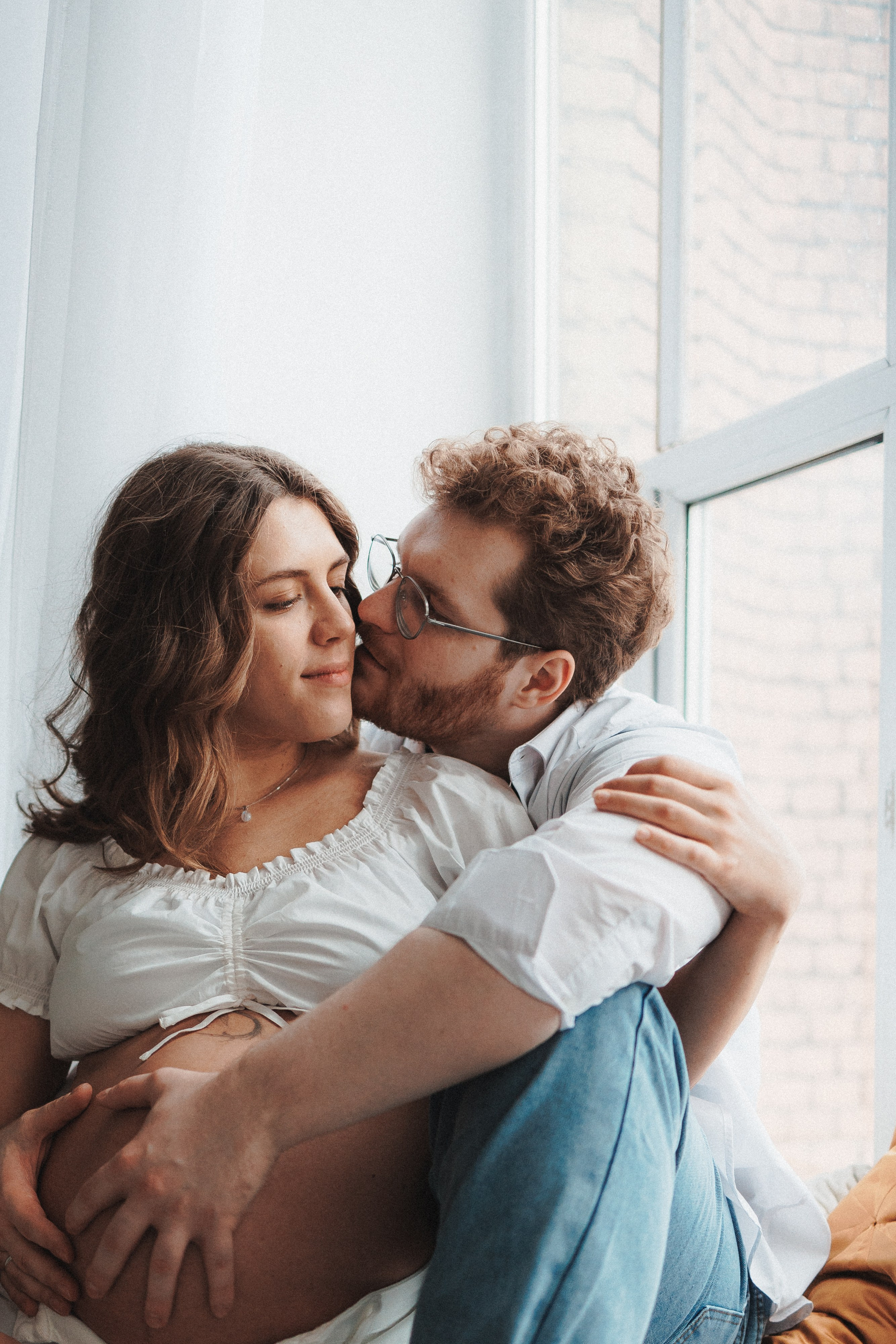 Любовь — это когда ты под сердцем носишь его ребенка. Фотограф Москва Светлана Кирюшина