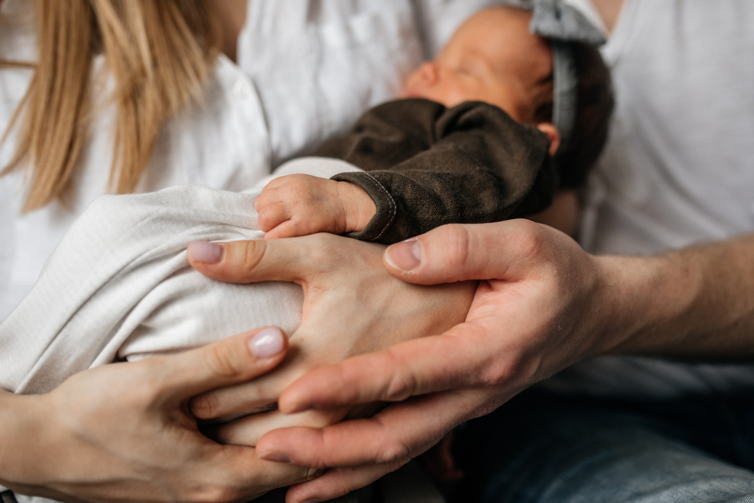 Первые дни дома. Костюшко Кристина — семейный и свадебный фотограф в Минске