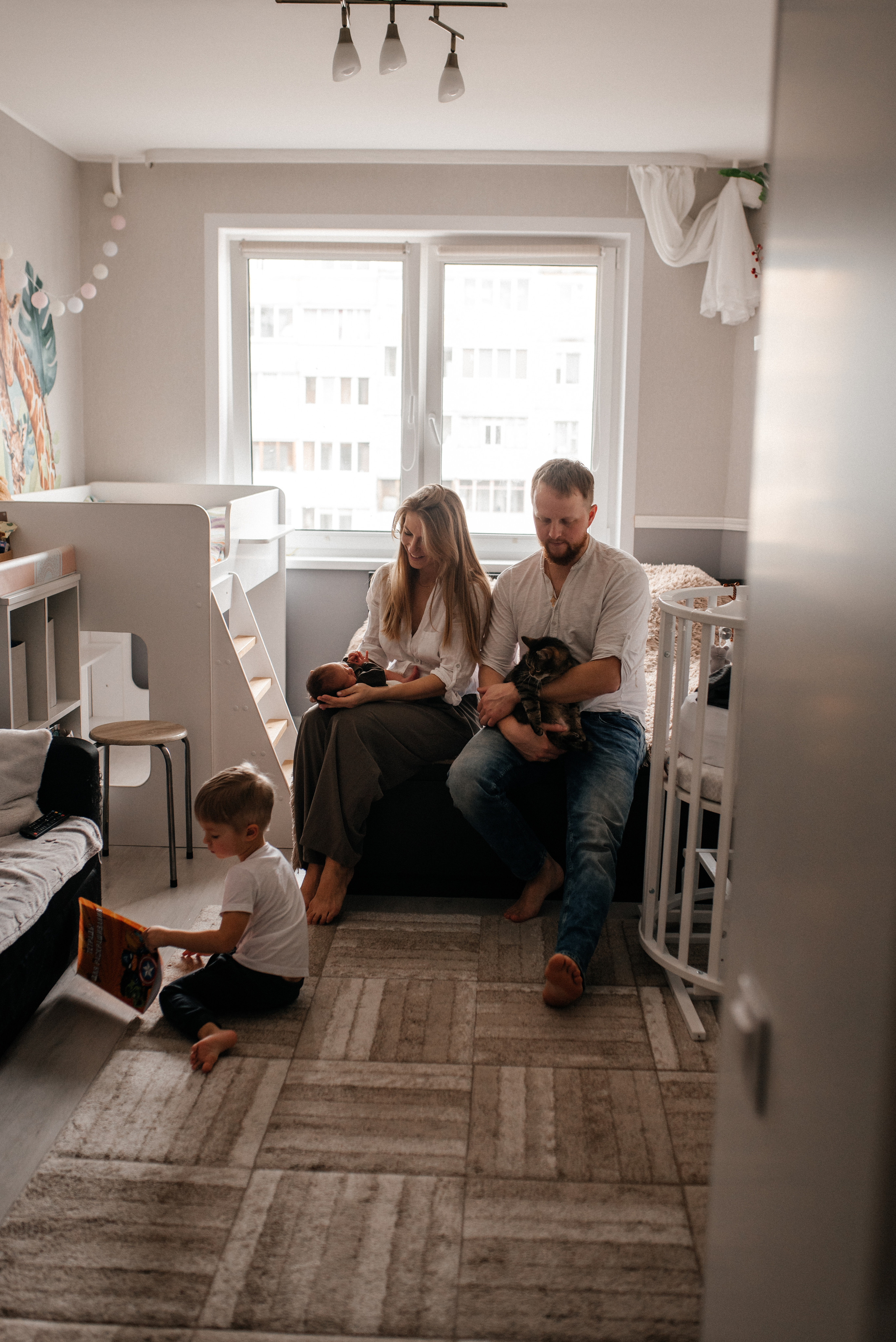 Первые дни дома. Костюшко Кристина — семейный и свадебный фотограф в Минске