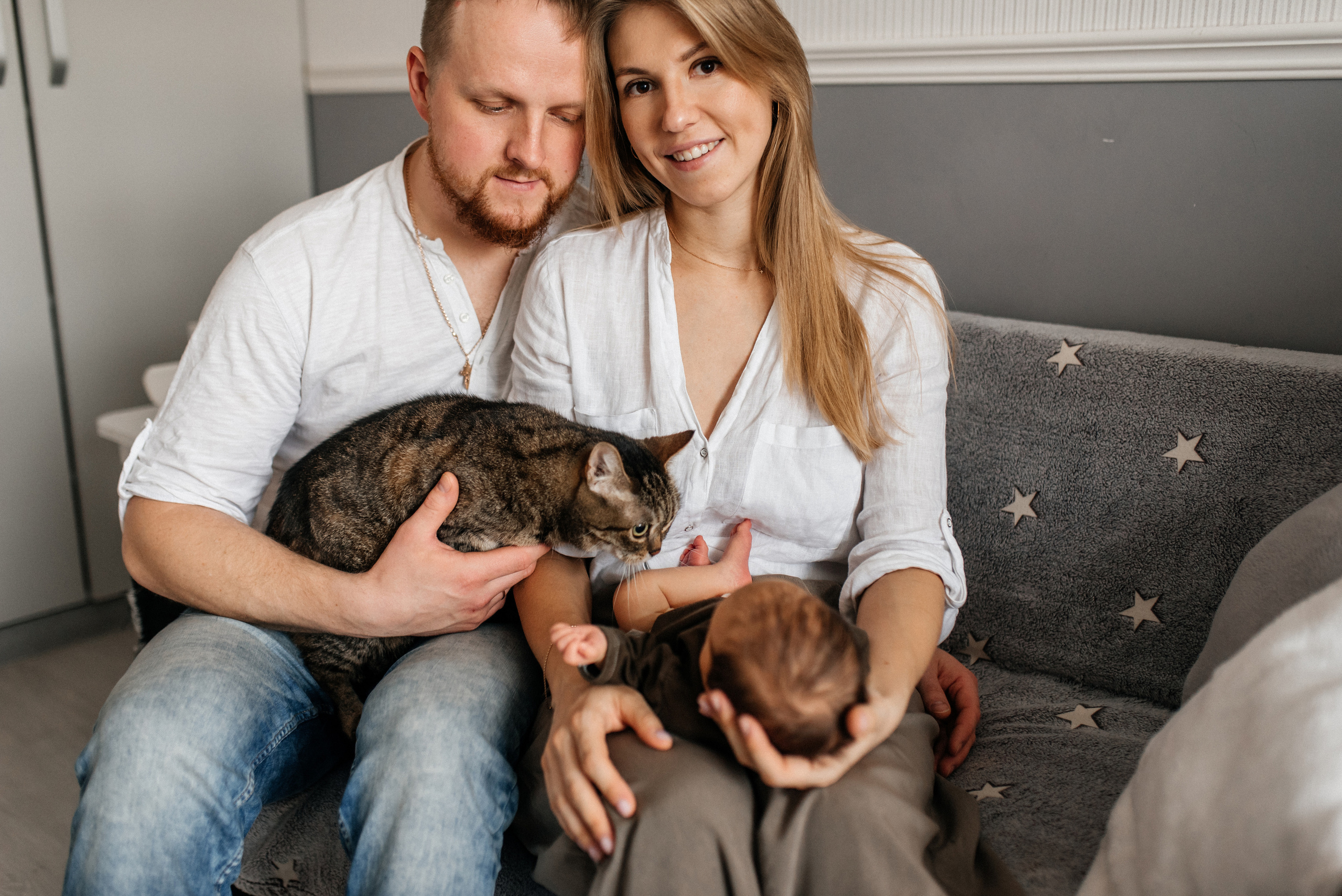 Первые дни дома. Костюшко Кристина — семейный и свадебный фотограф в Минске