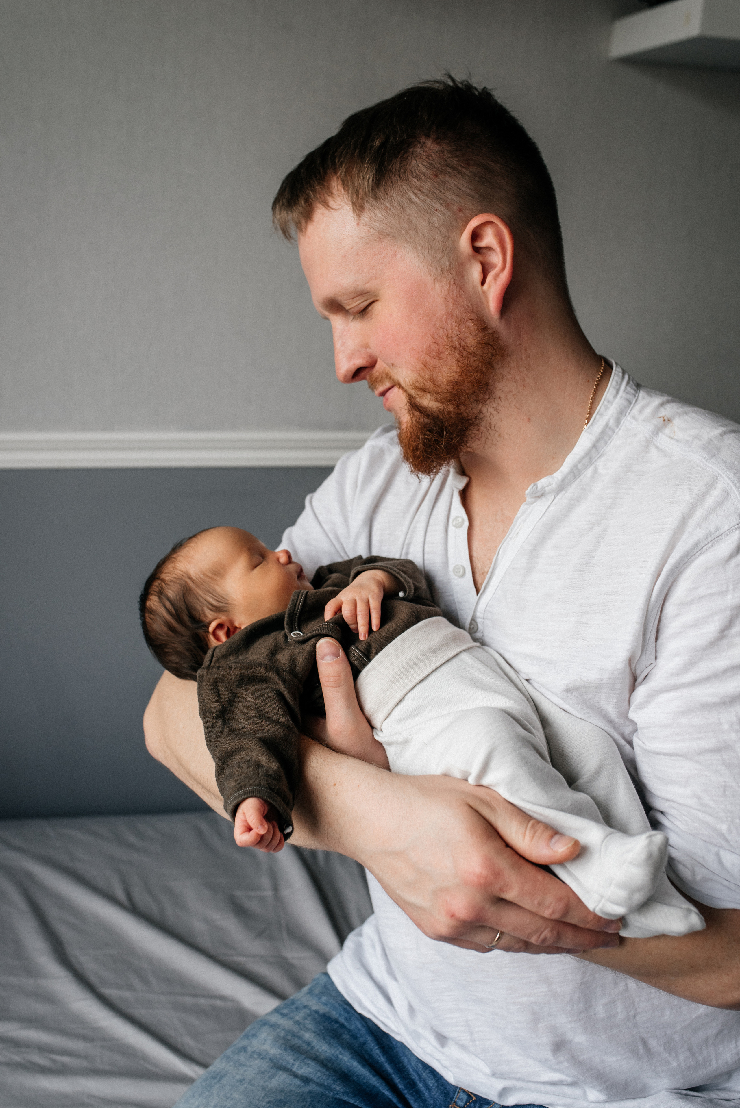 Первые дни дома. Костюшко Кристина — семейный и свадебный фотограф в Минске