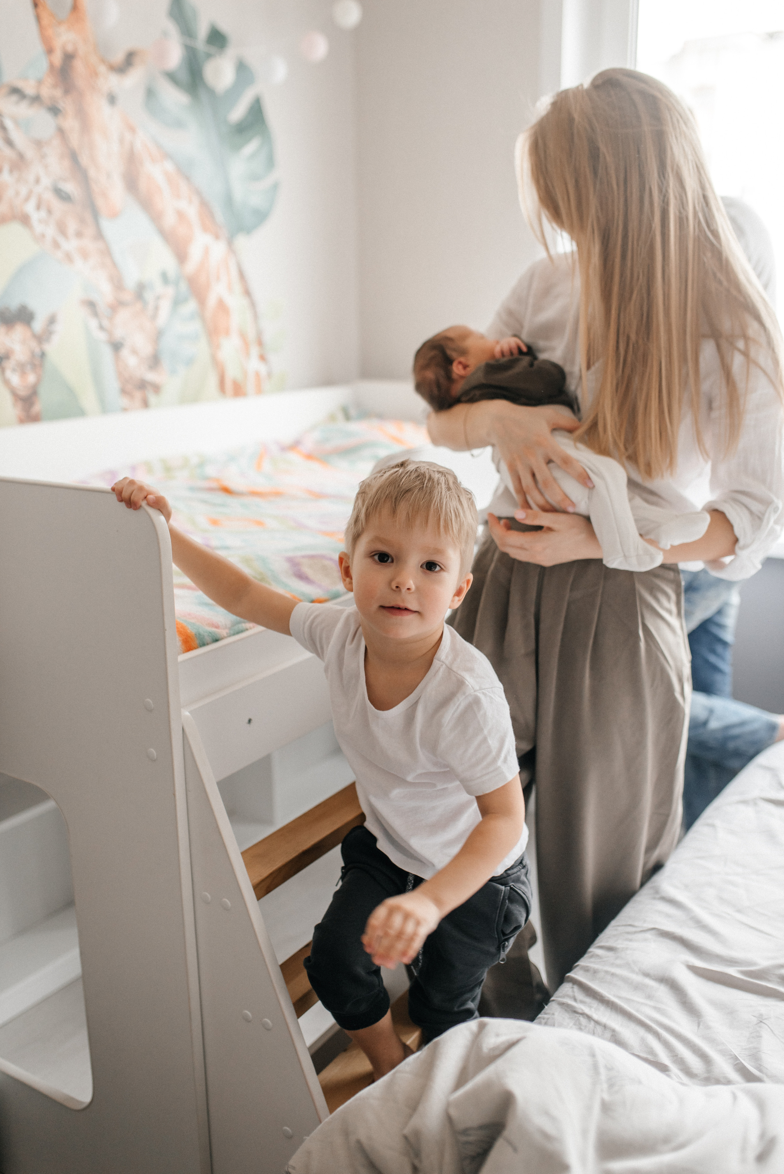 Первые дни дома. Костюшко Кристина — семейный и свадебный фотограф в Минске