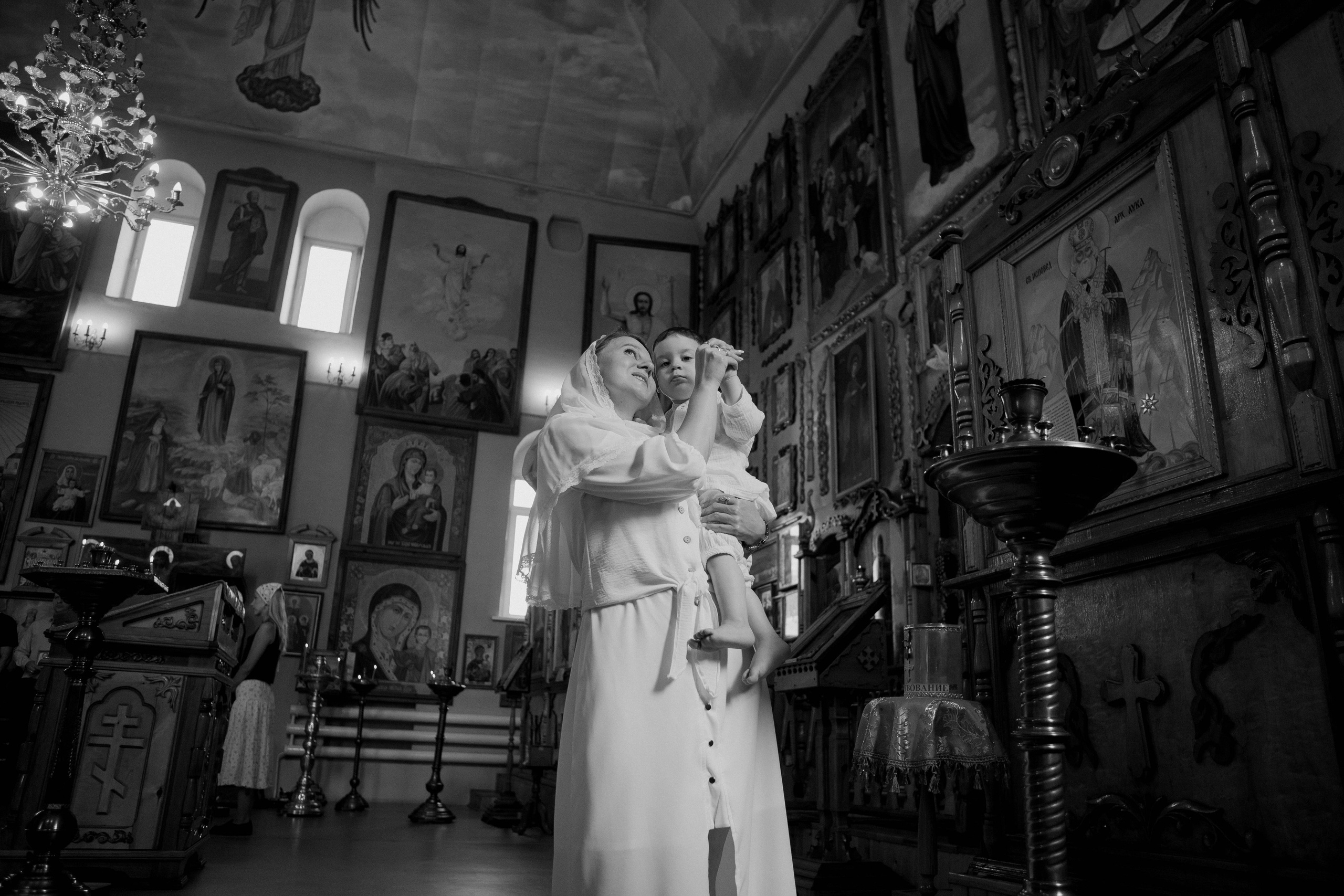 Таинство крещения Тимофея. Фотограф Марина Александрова