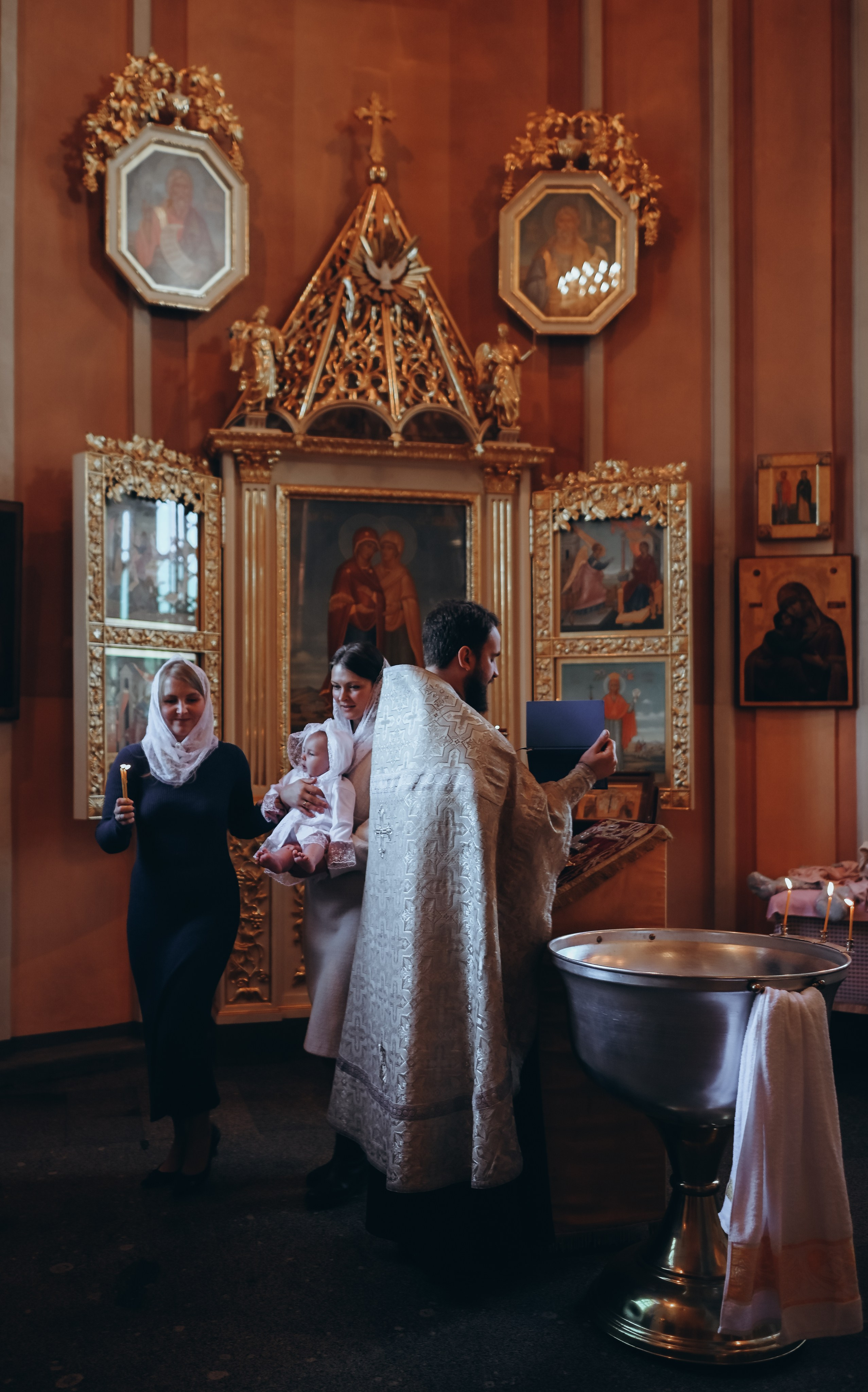 Крещение Любочки. Семейный и свадебный фотограф в Санкт-Петербурге Яна