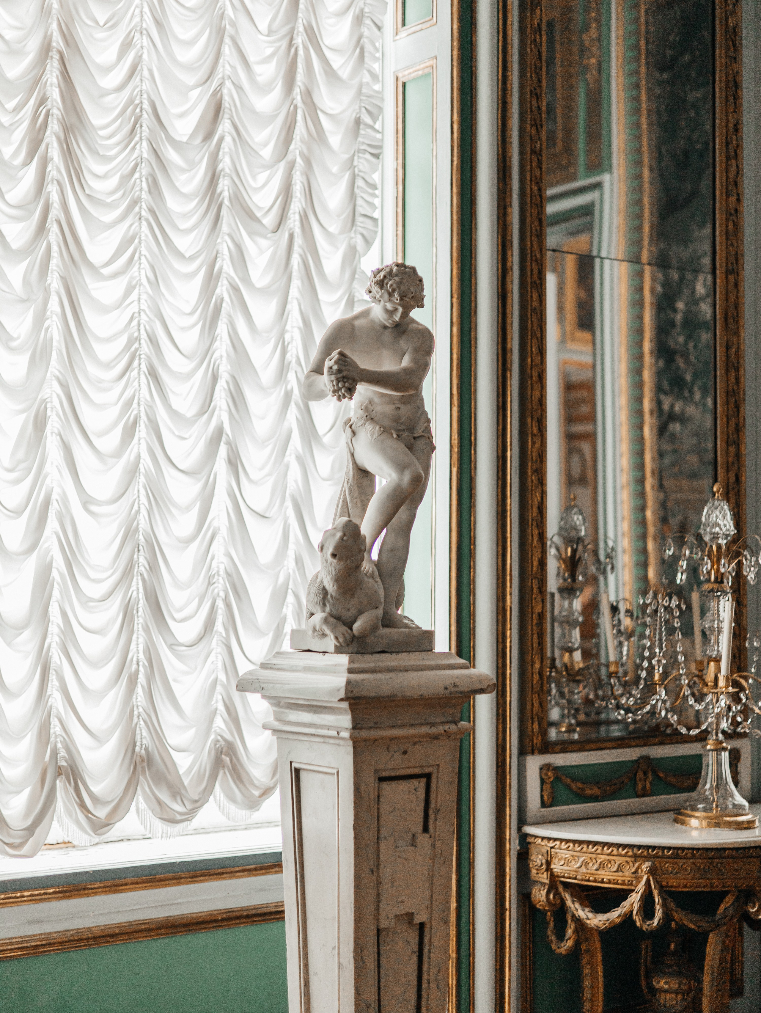 Фотоотчет с экскурсии в музей-заповедник «Кусково». Свадебный и репортажный фотограф в Москве