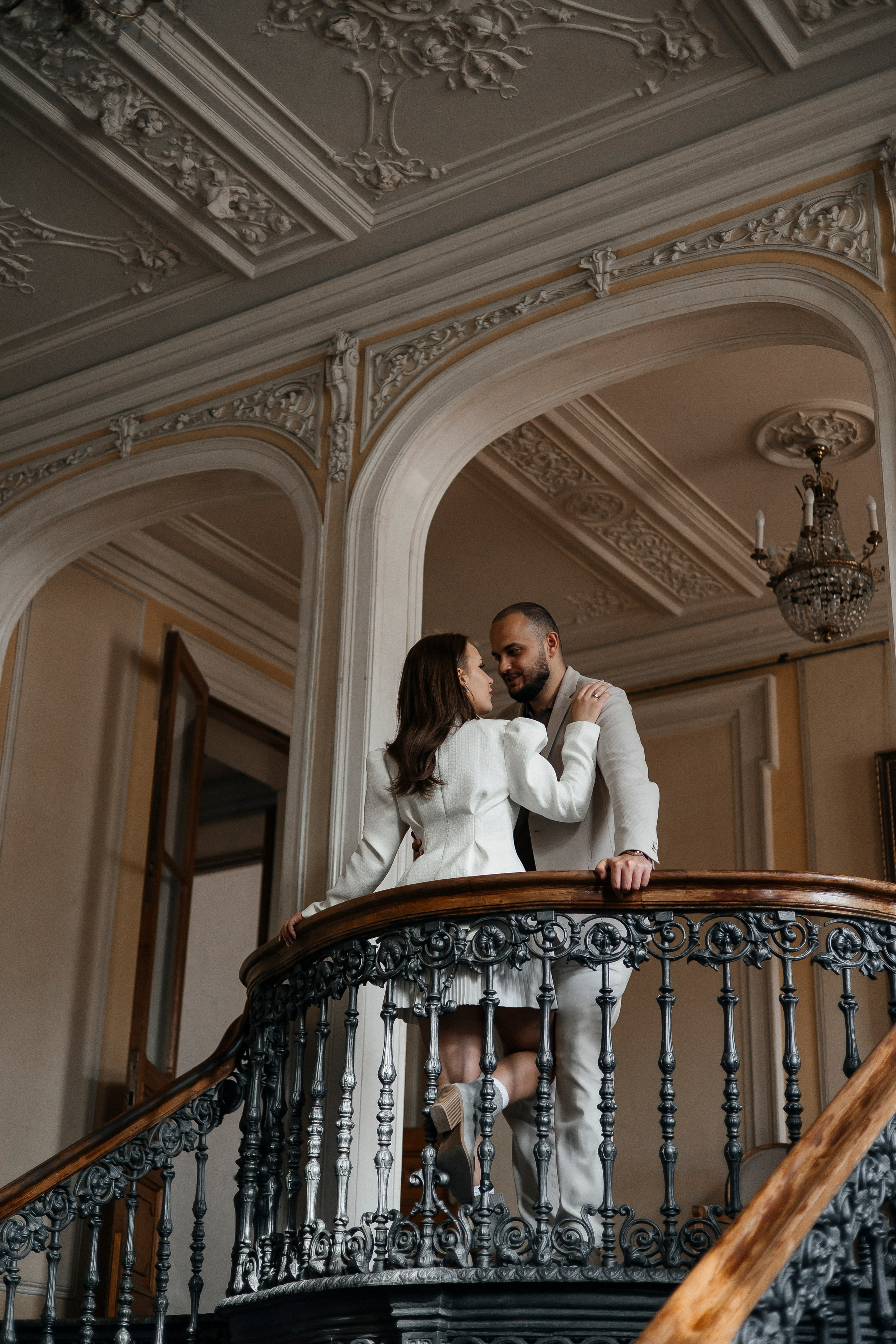 Анастасия и Мостафа (библиотека + прогулка). Фотограф в Москве Екатерина Потапова