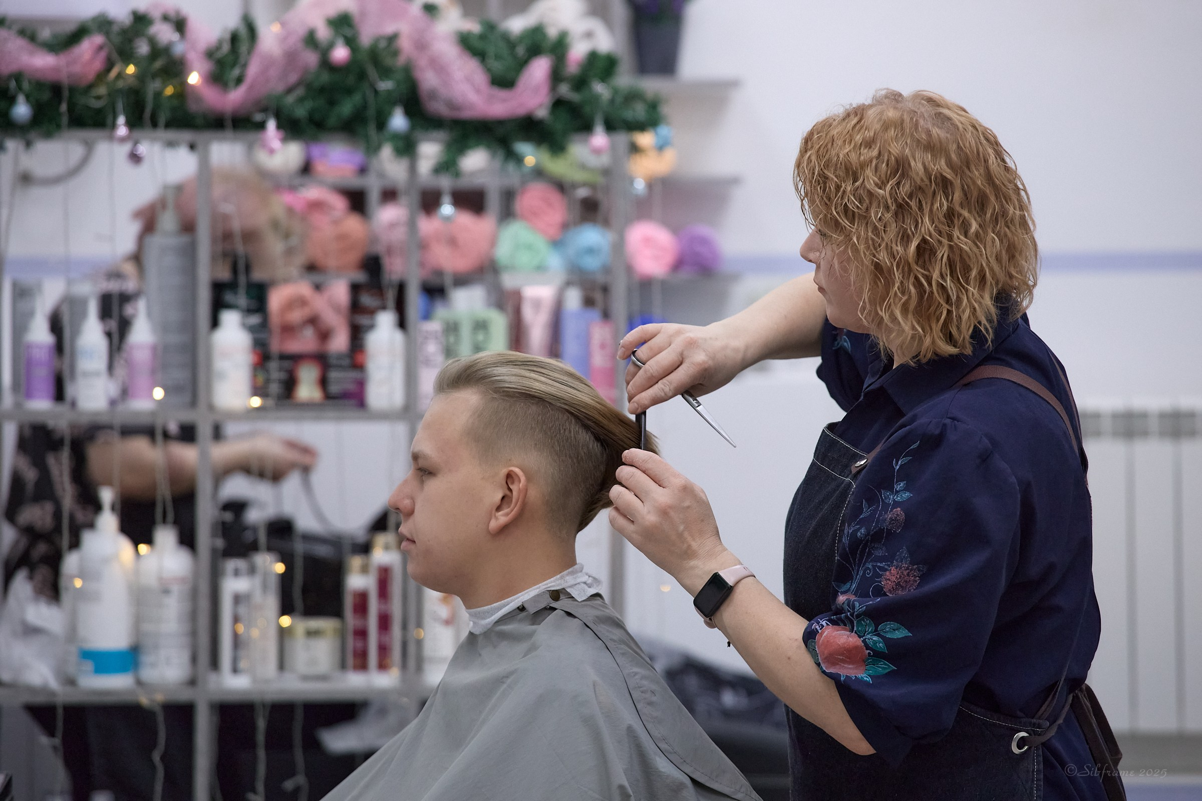 Студия дизайна волос Эстетика. Коммерческий фотограф для бизнеса в Томске Дмитрий Ельчанинов