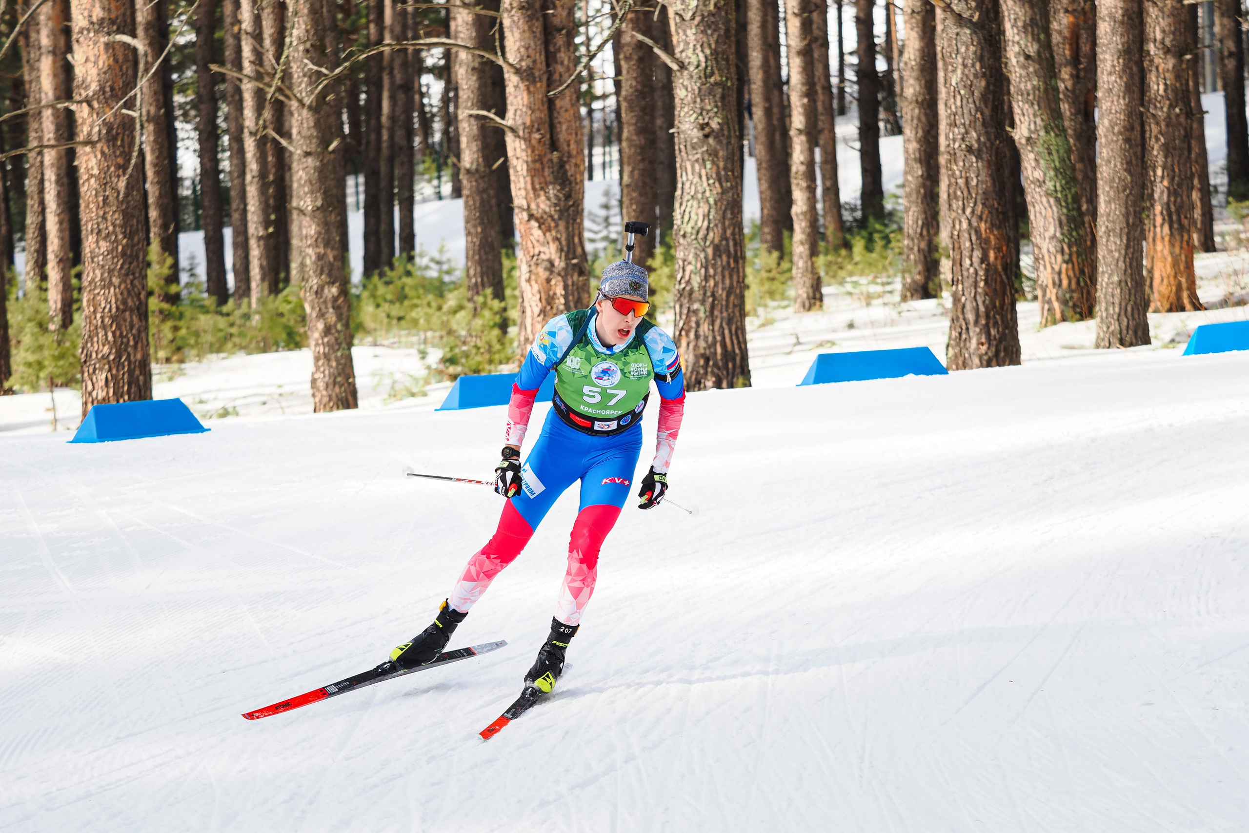 Биатлон / Первенство России. Репортажный фотограф Алексей Козьмин