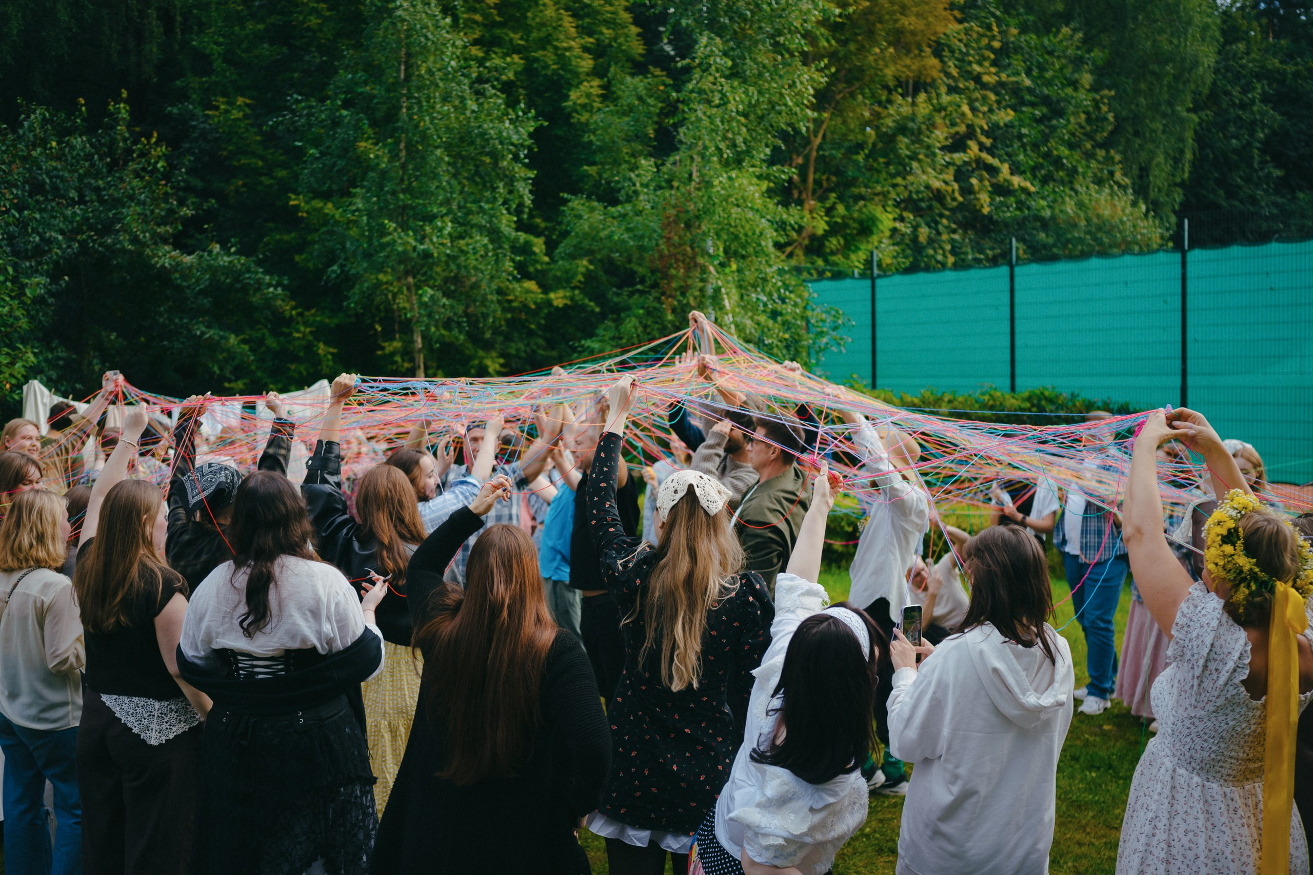 Корпоратив летом под открытым небом. Komonev