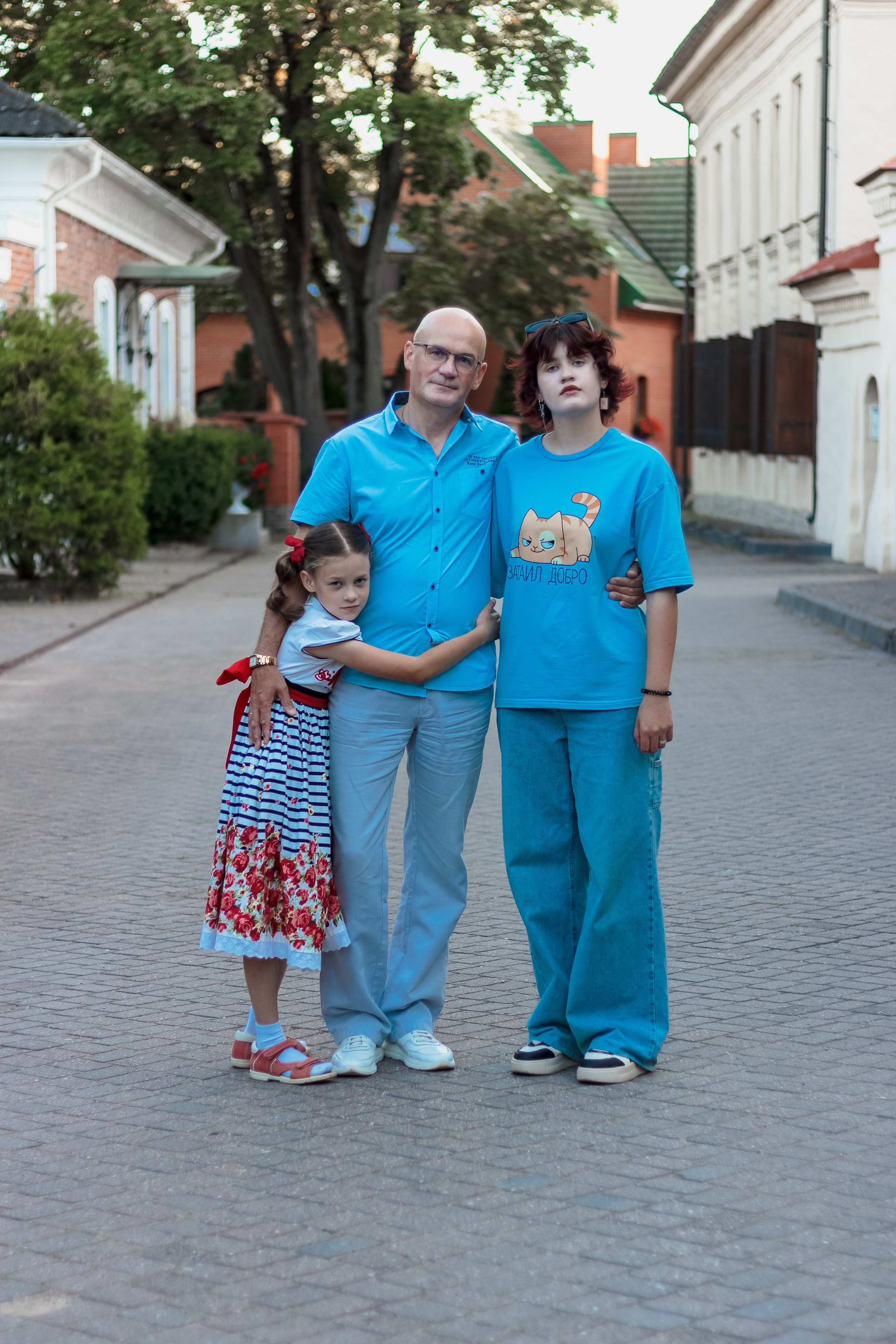 Семейная прогулка по Пскову. Фотограф Елена Зиновьева