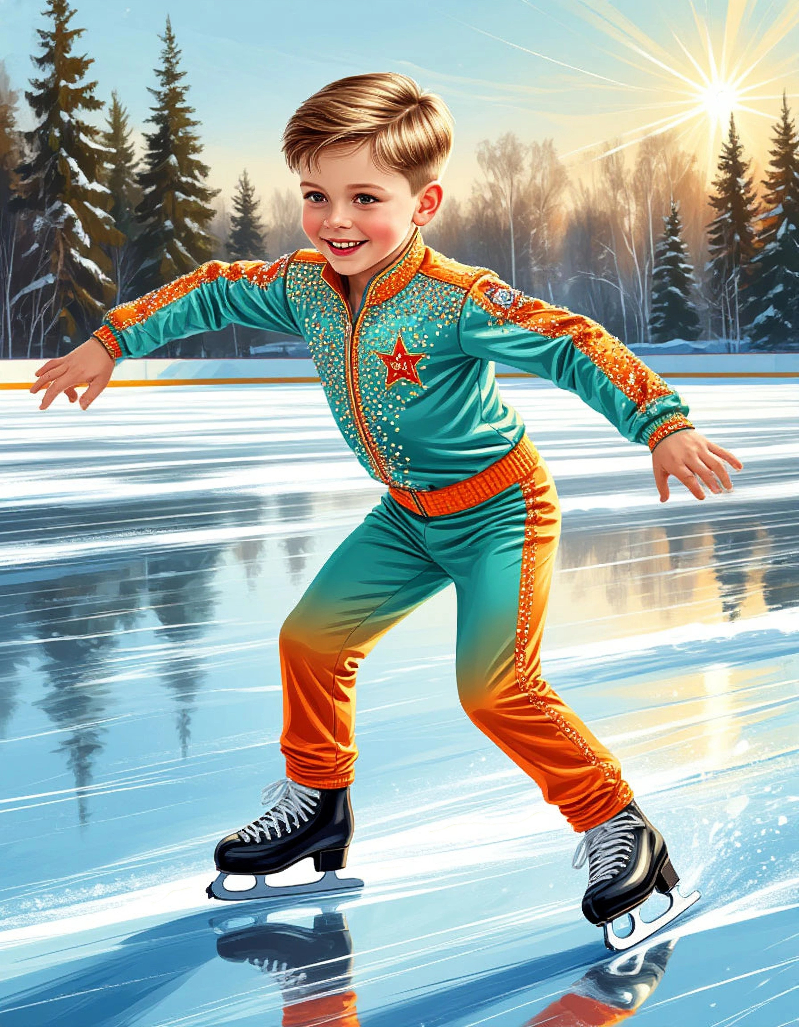 ФК мальчики с ФОНОМ. Фигурное катание для взрослых и детей на Васильевском 🌟