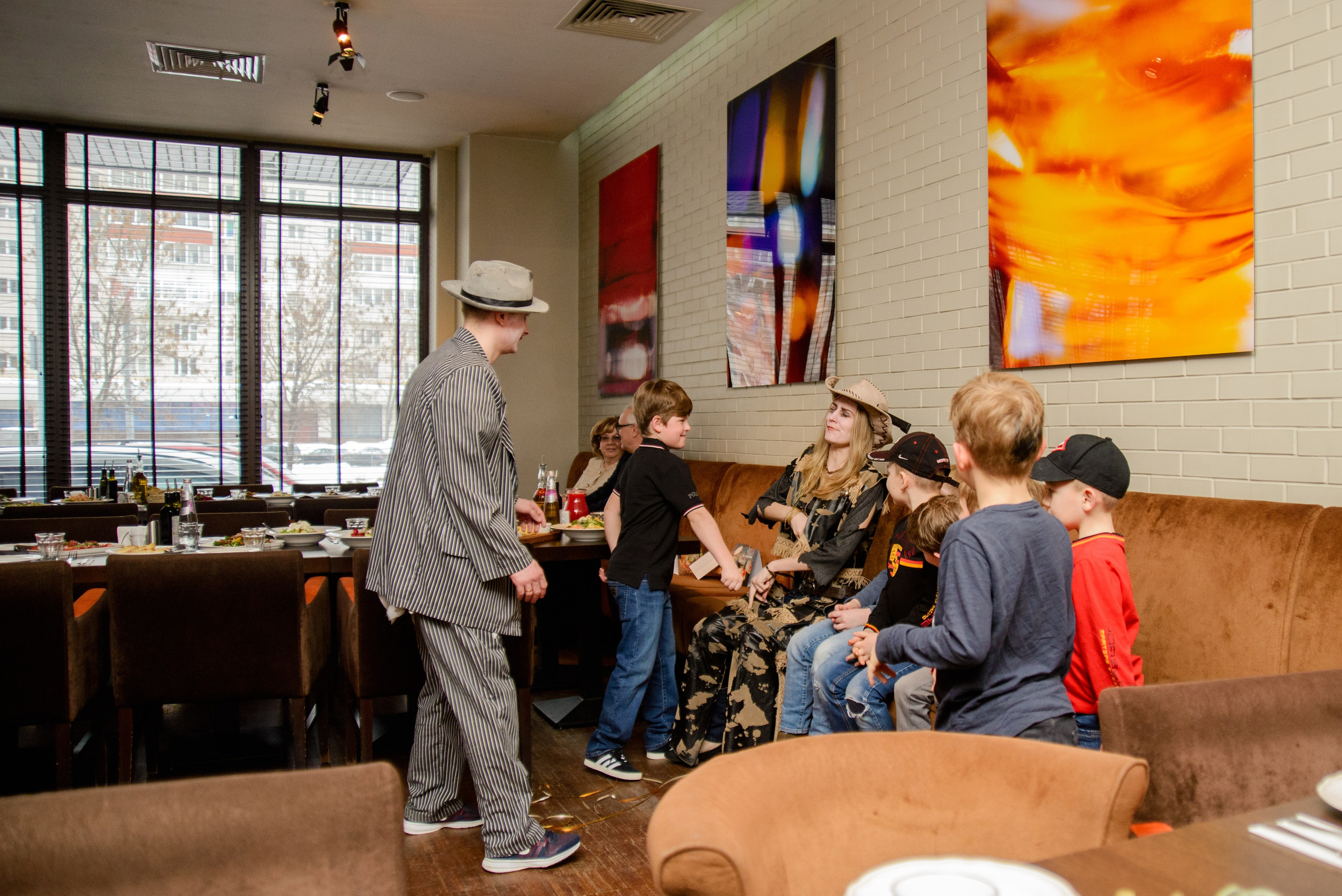 Детский день рождения в ресторане