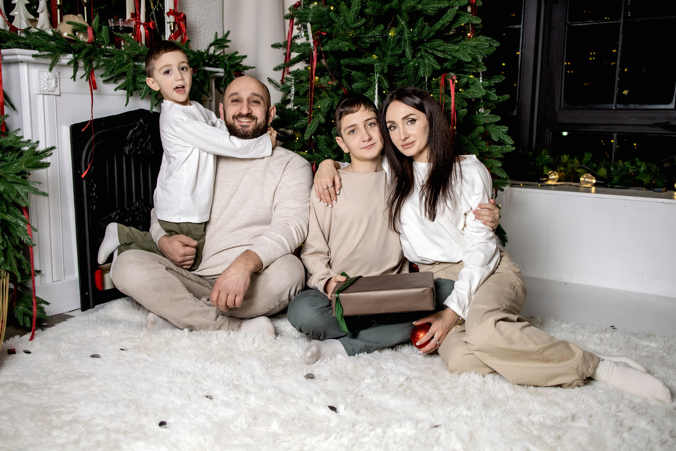 Новогодние съемки. Фотограф Надежда Лукьянова