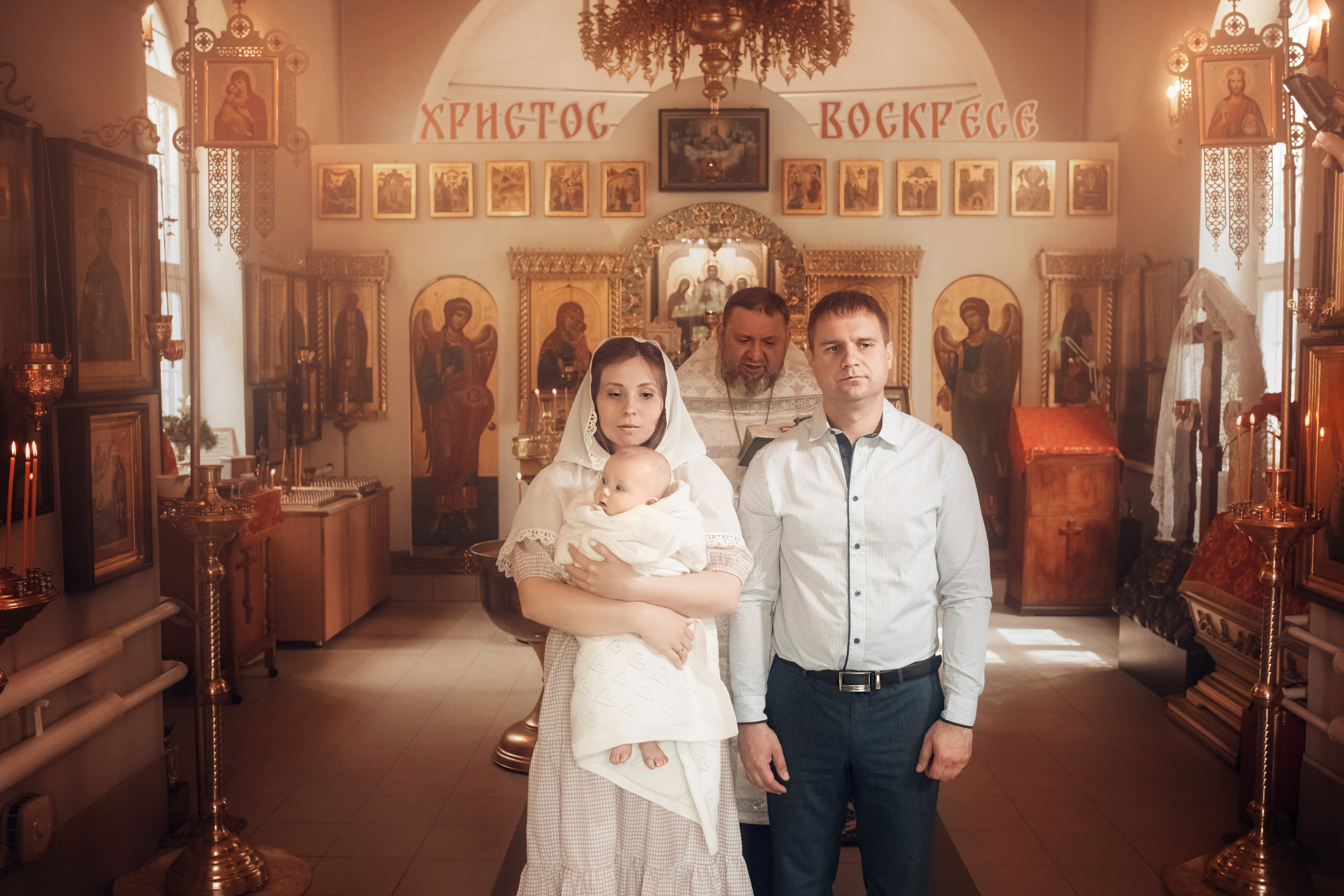 Таинство Крещения Василисы. Съемка Таинств Крещения Венчания, детские и семейные съемки в Пензе