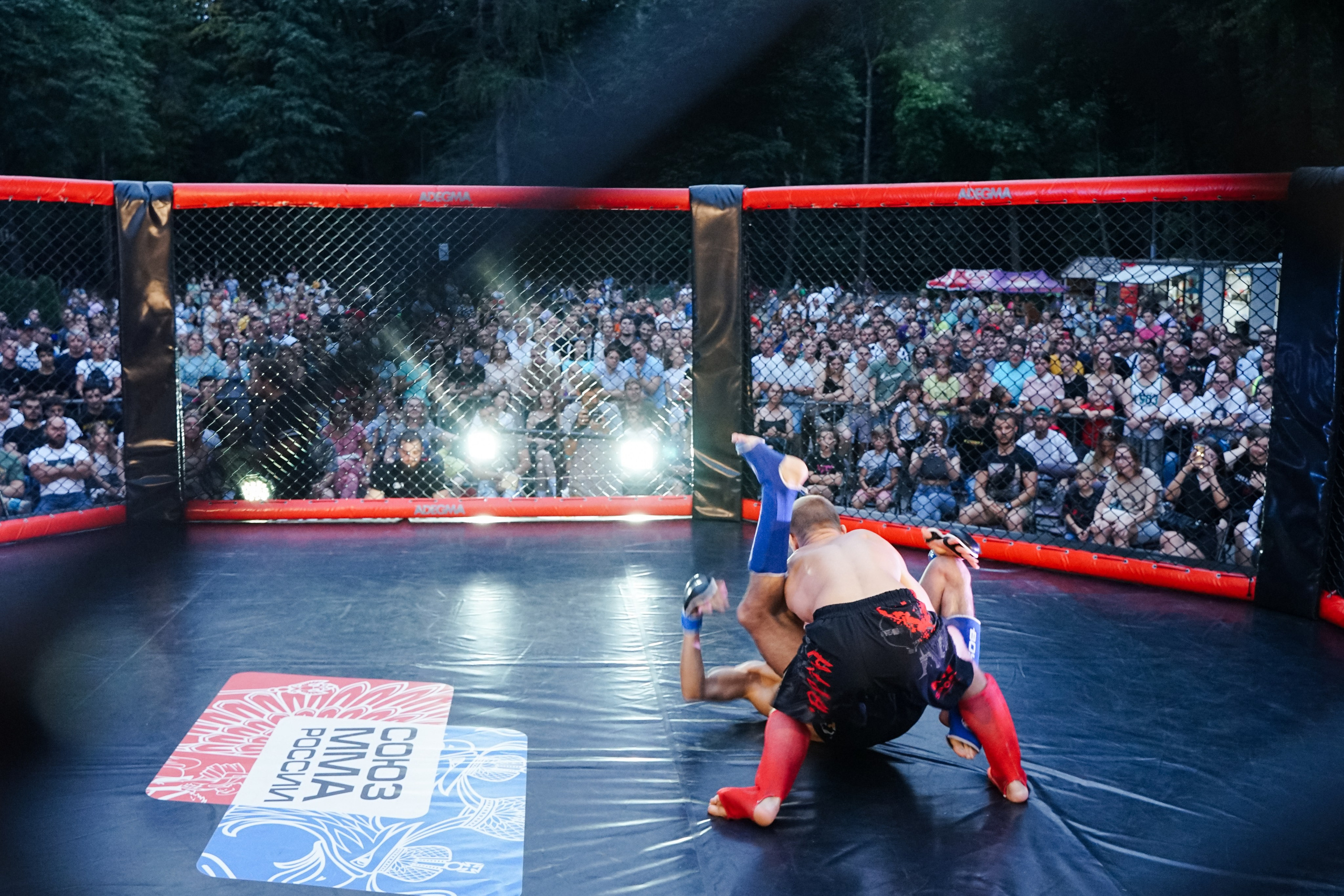 Вечер боев в ЦПКиО. Фотограф Надежда Погребняк | Рязань | Москва