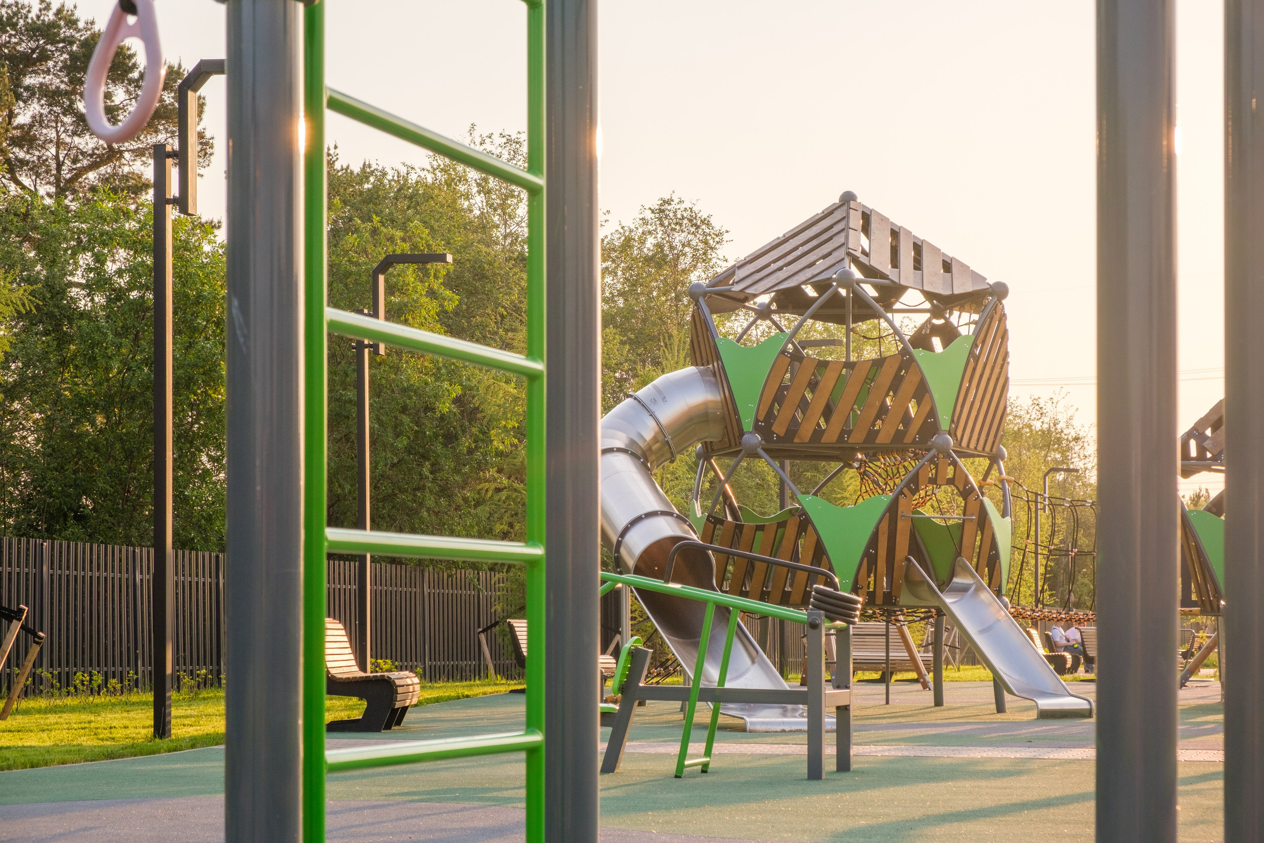 Архитектурная фотосъёмка коттеджного посёлка