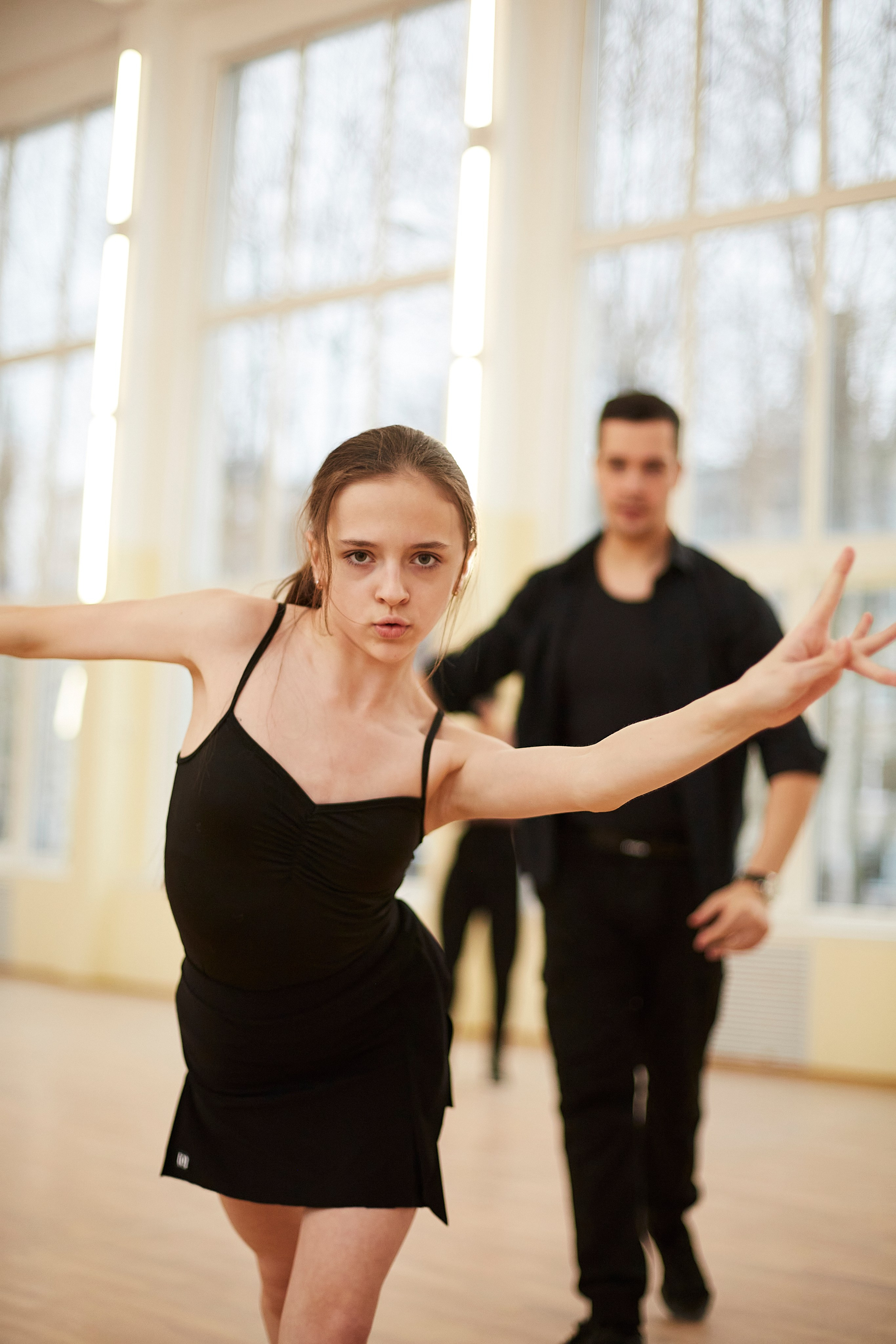 Тренировка в школе спортивных бальных танцев TangoChaCha. Анастасия Зобнинá — фотограф в Санкт-Петербурге/СПб