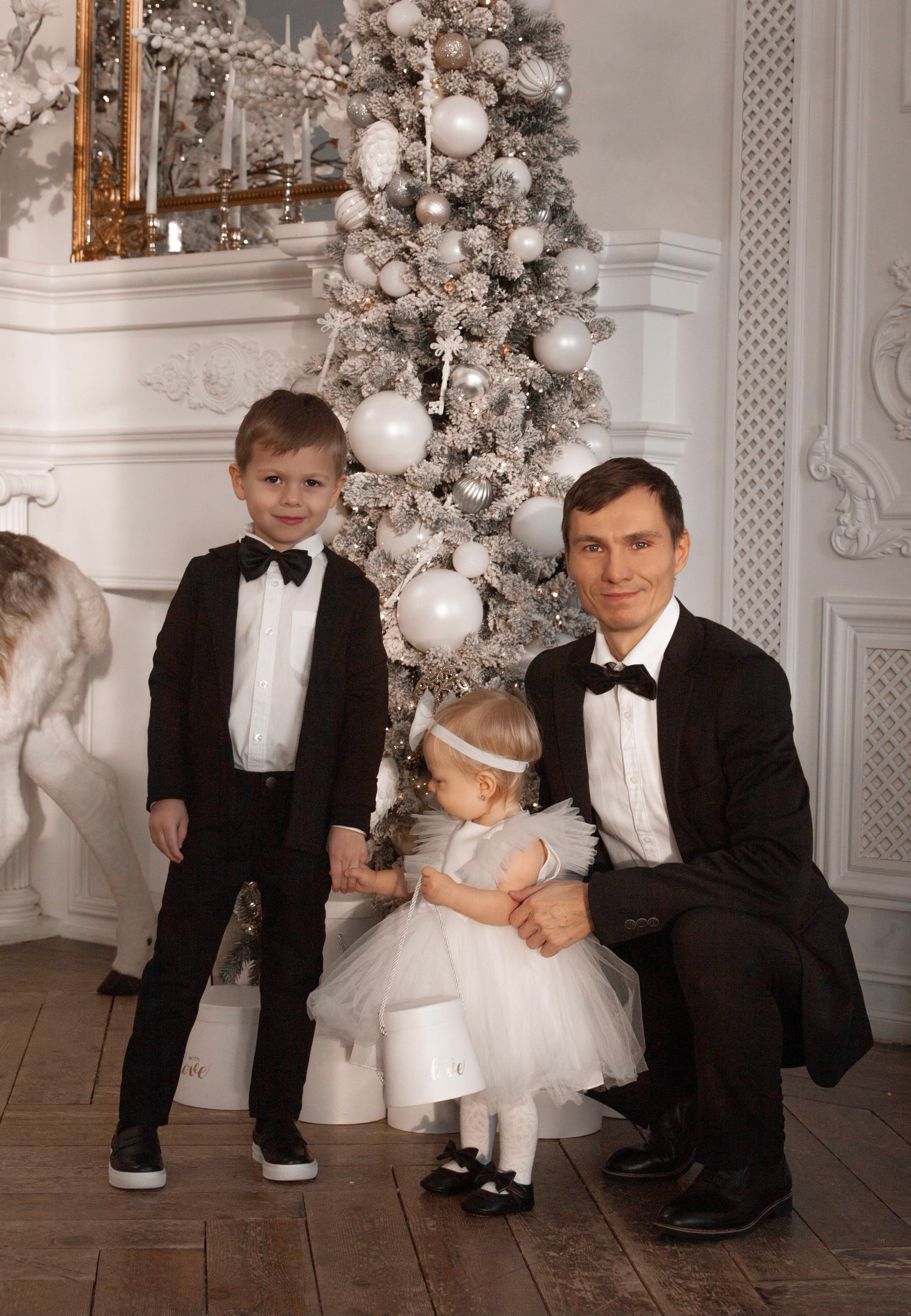 Black and white Christmas story. Фотограф Ирина Воробьева