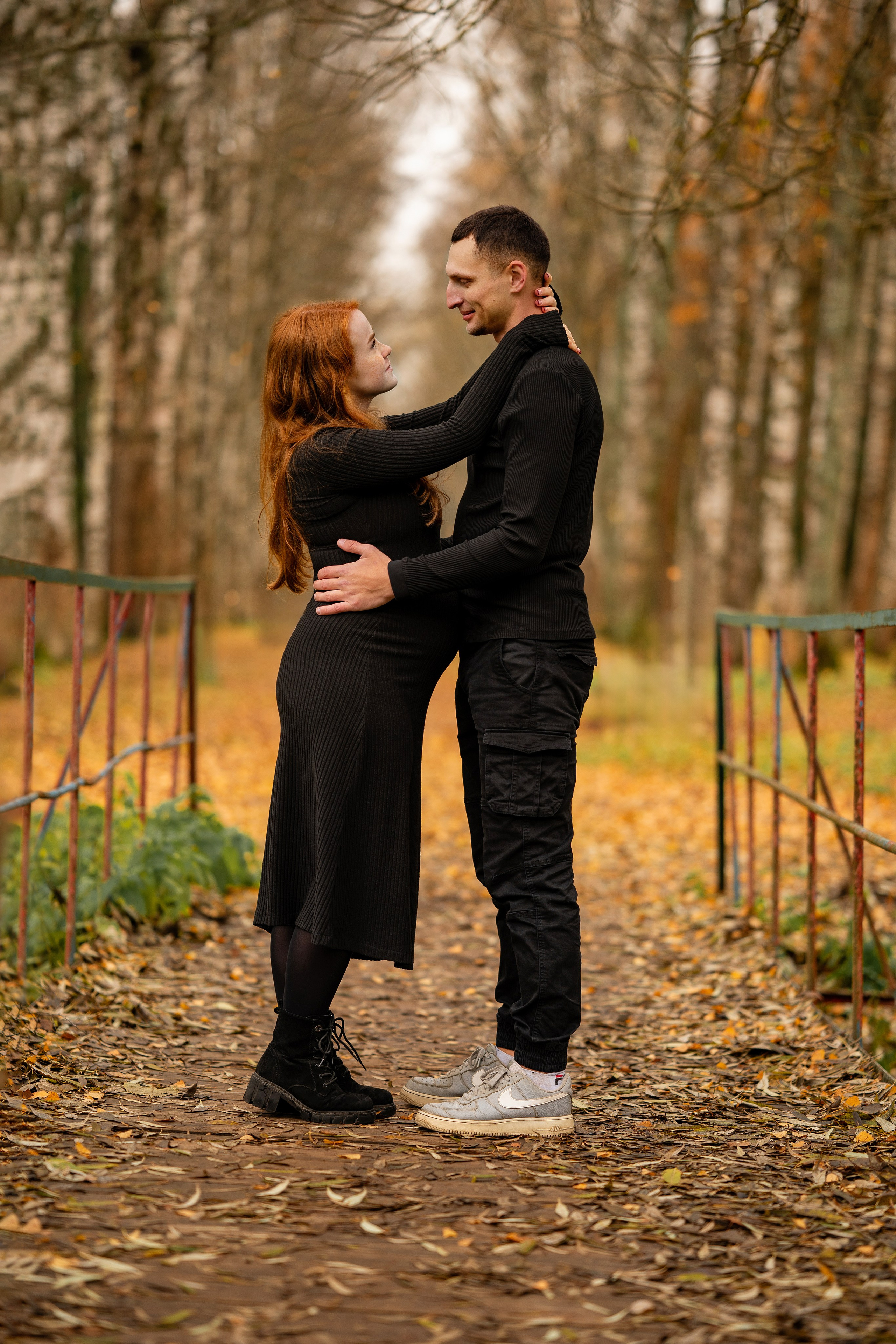 Мото-семья в ожидании. Творческий фотограф Вологда