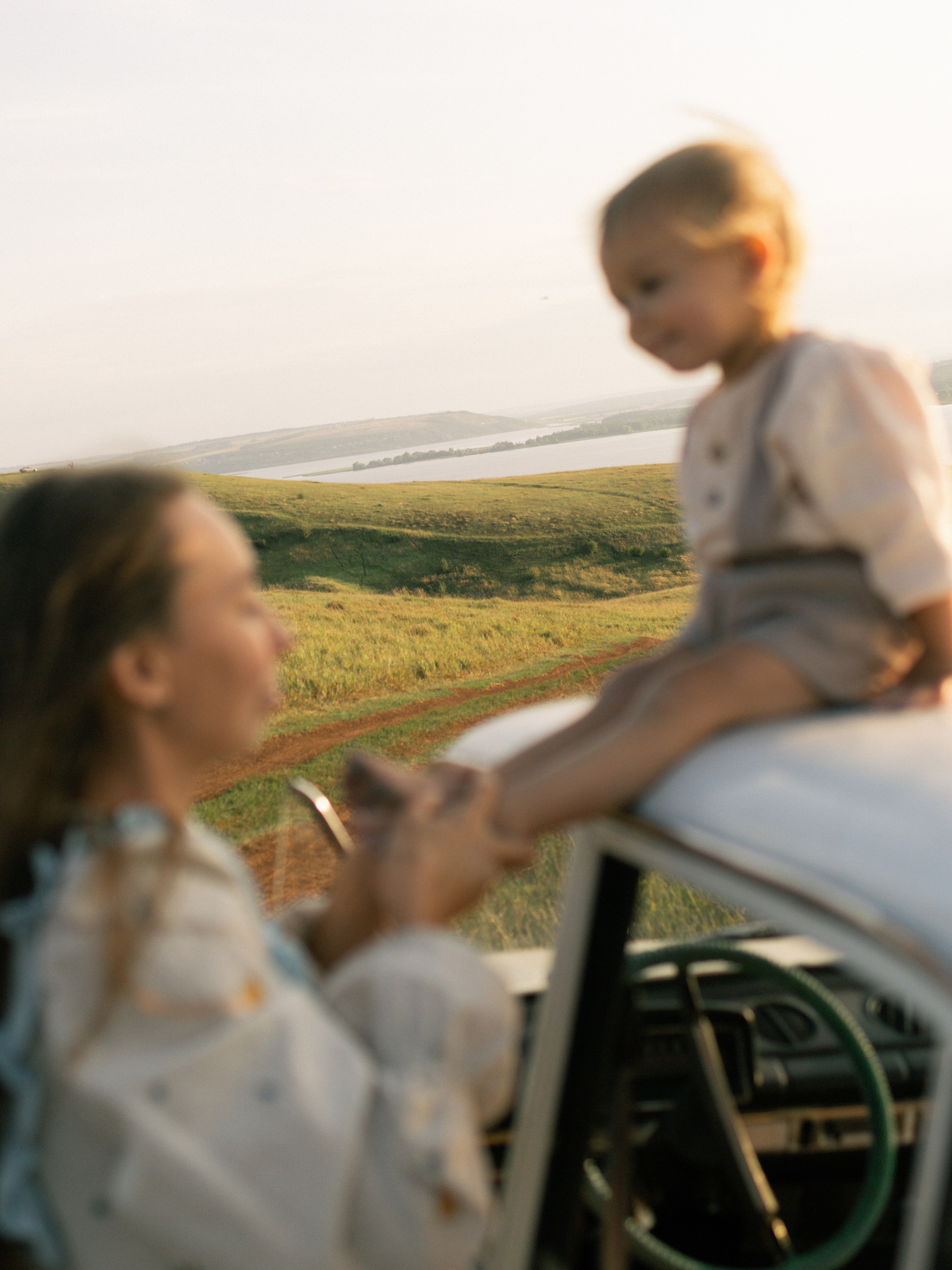 На смотровой. Фотограф Зарина. Казань