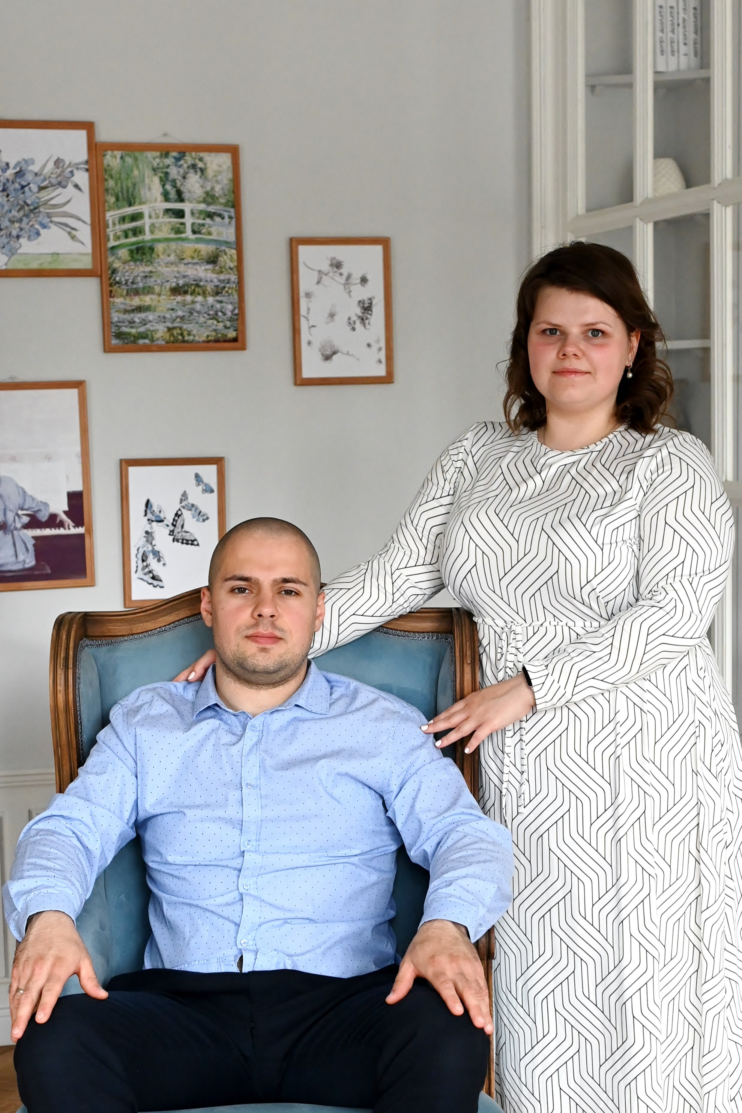 Студийная фотосессия семьи. Свадебный и семейный фотограф в Москве Ирина Гончарова