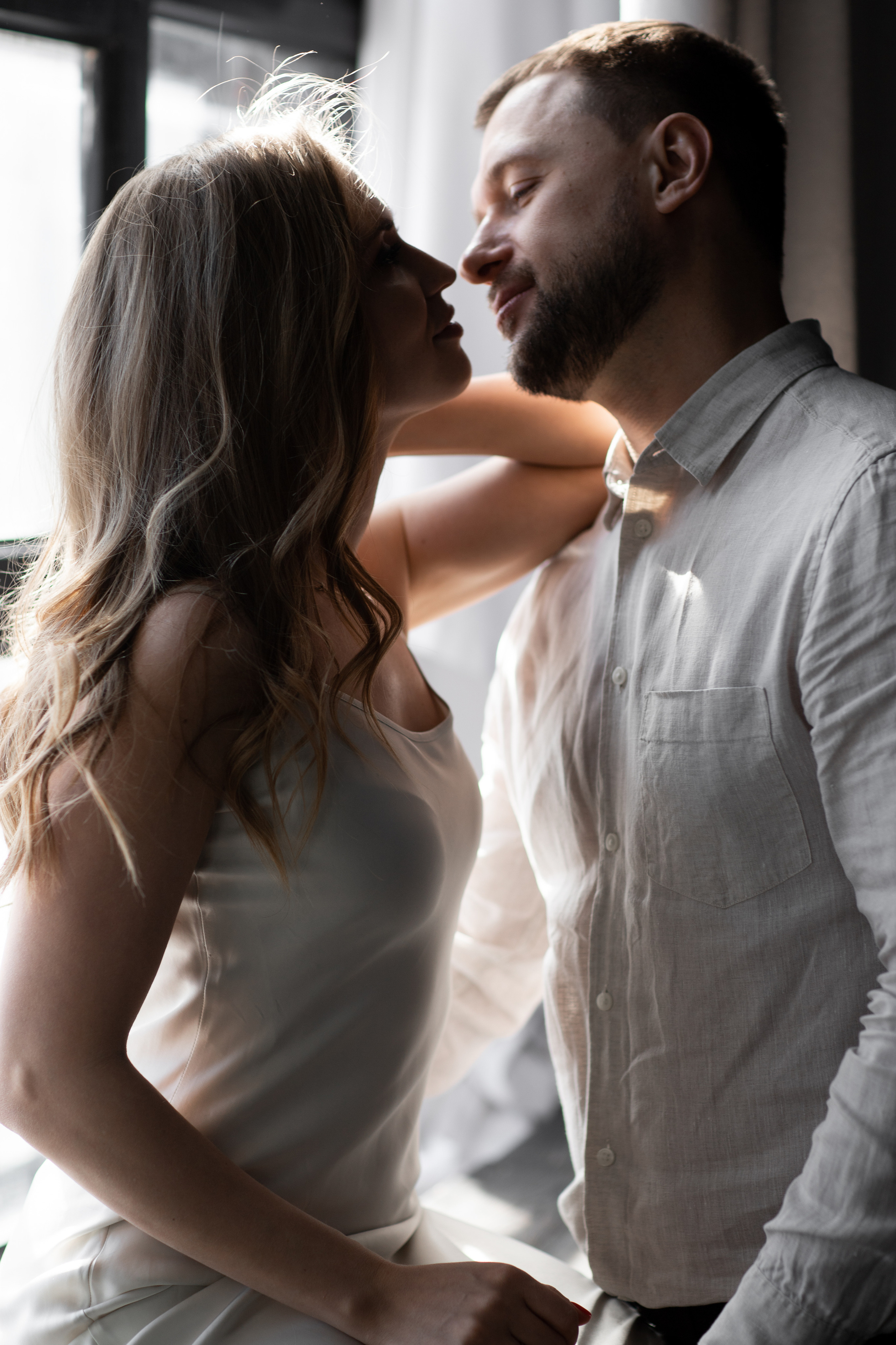 Вова и Марина в фотостудии-лофт НАШЕ МЕСТО. Фотограф Денис Лесковский (Тюмень)