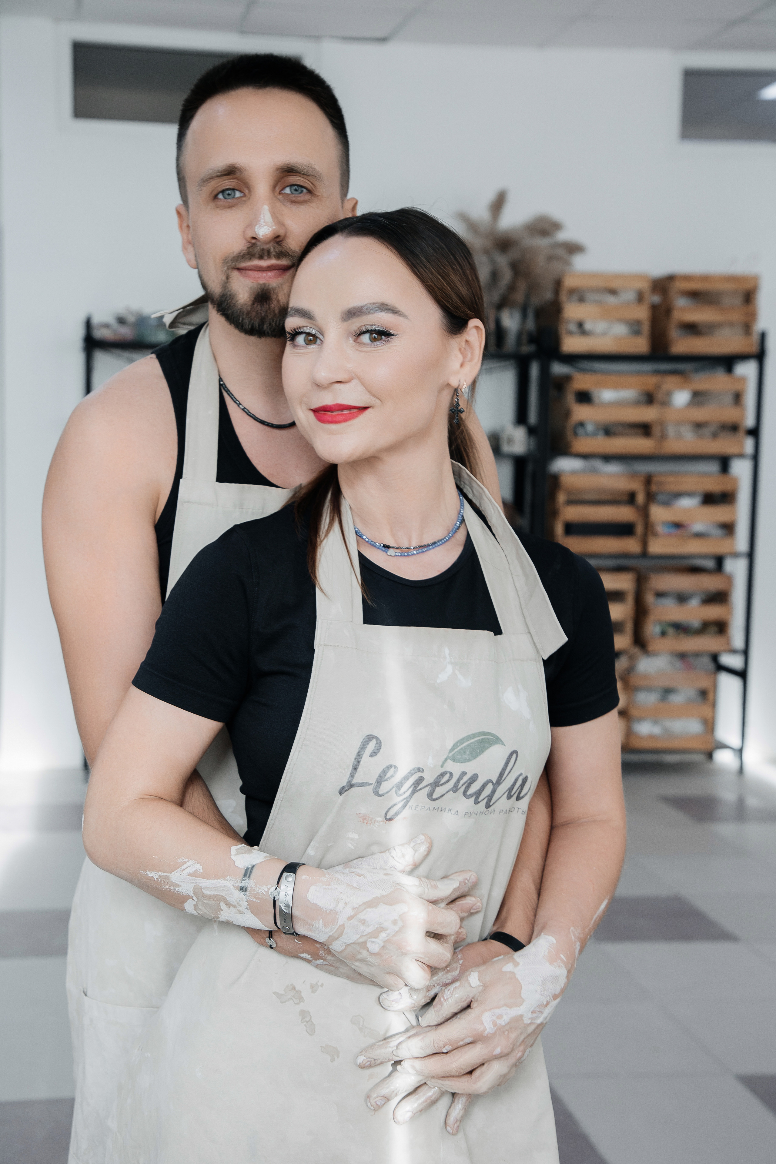 Лавстори в гончарной мастерской. Фотограф Денис Лесковский (Тюмень)